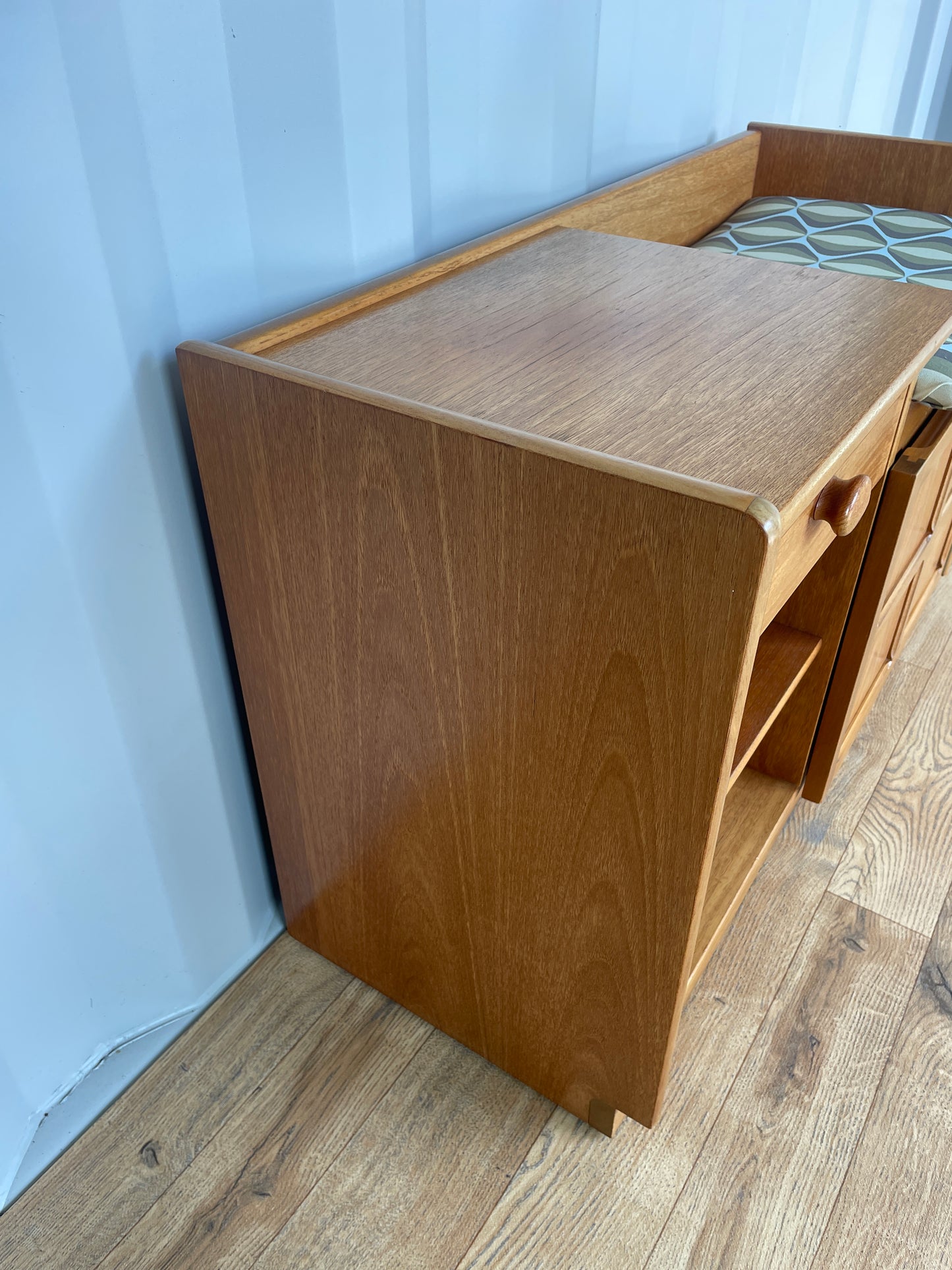 Nathan Mid Century Teak Compact Retro Telephone Hall Table
