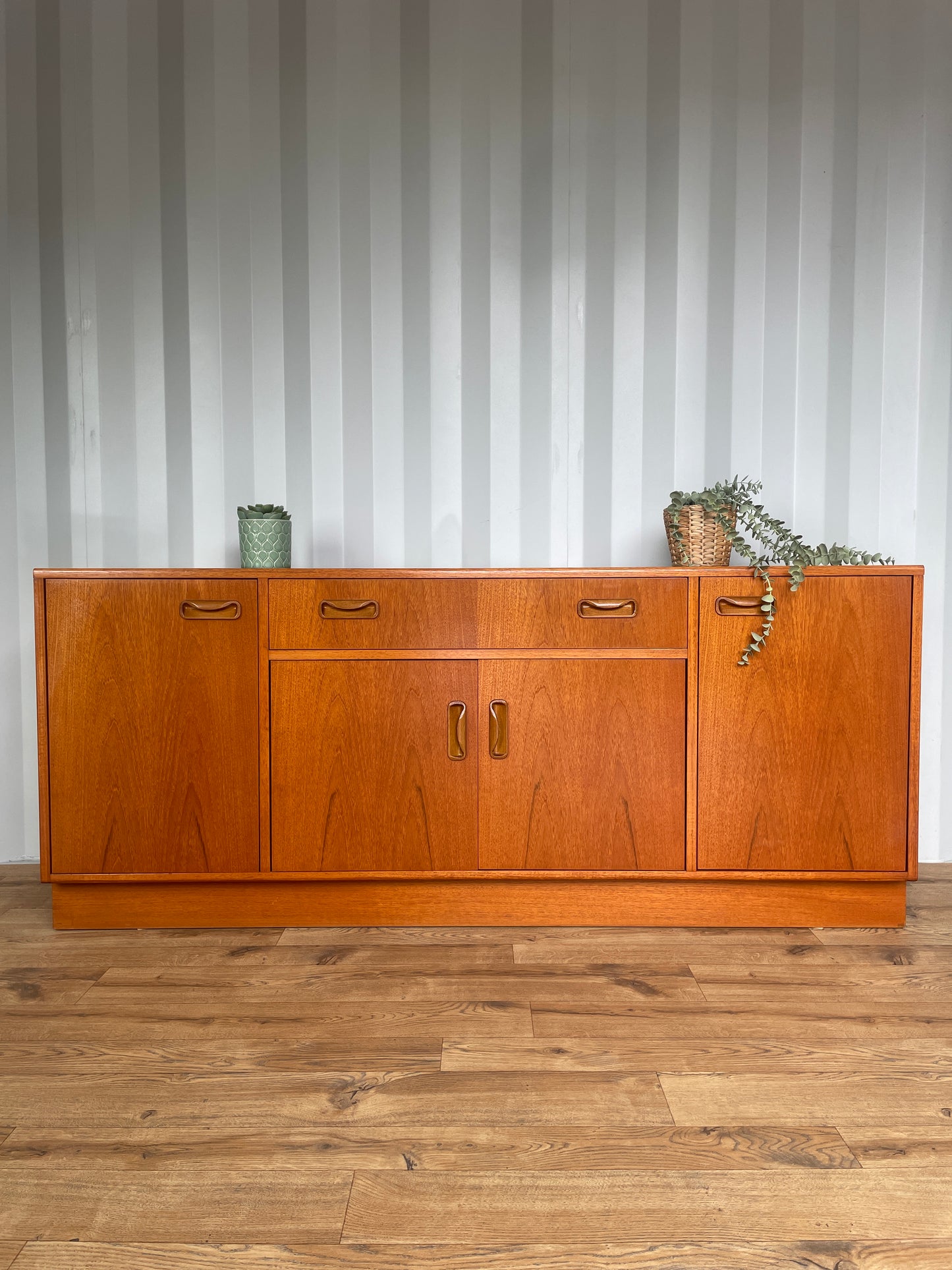 G Plan Mid-Century Sideboard - Teak Cabinet / Media Unit - UK Made