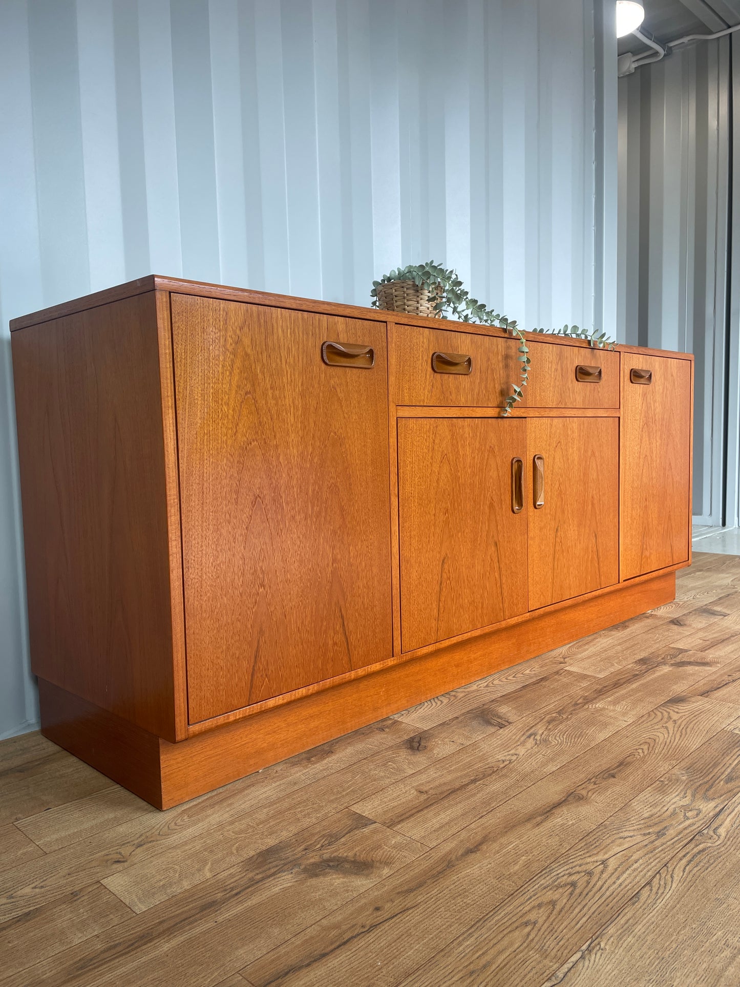 G Plan Mid-Century Sideboard - Teak Cabinet / Media Unit - UK Made