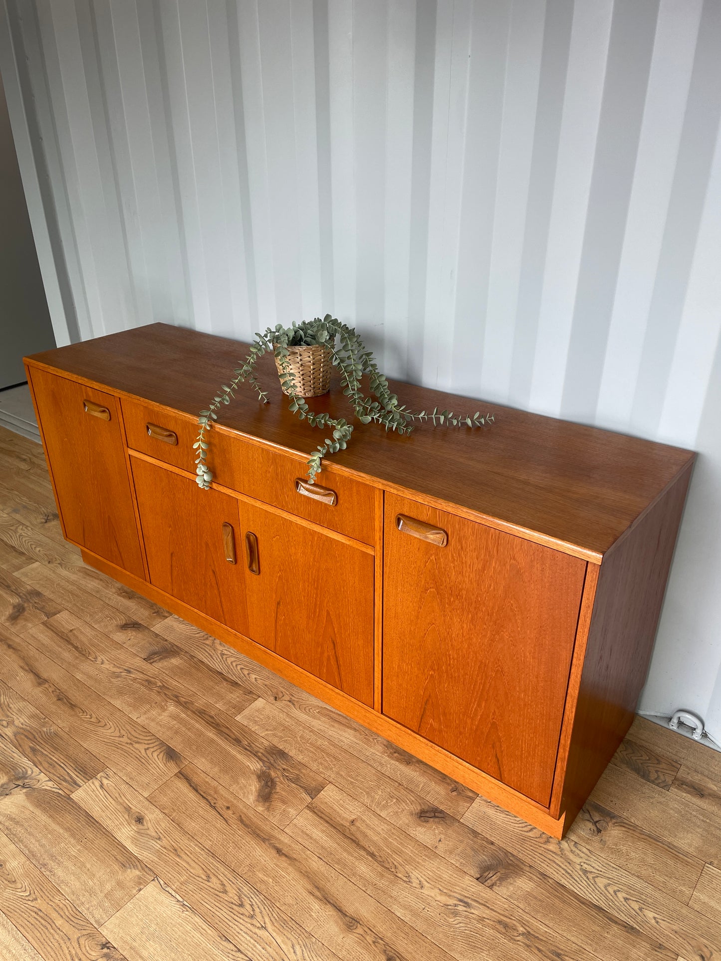 G Plan Mid-Century Sideboard - Teak Cabinet / Media Unit - UK Made