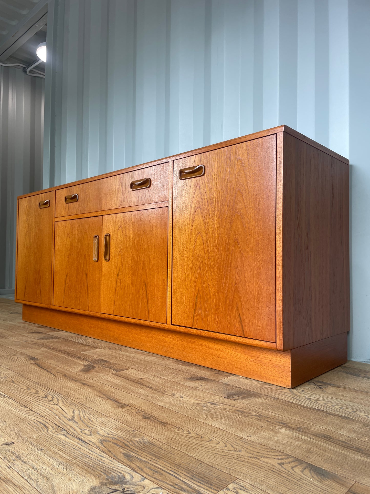 G Plan Mid-Century Sideboard - Teak Cabinet / Media Unit - UK Made