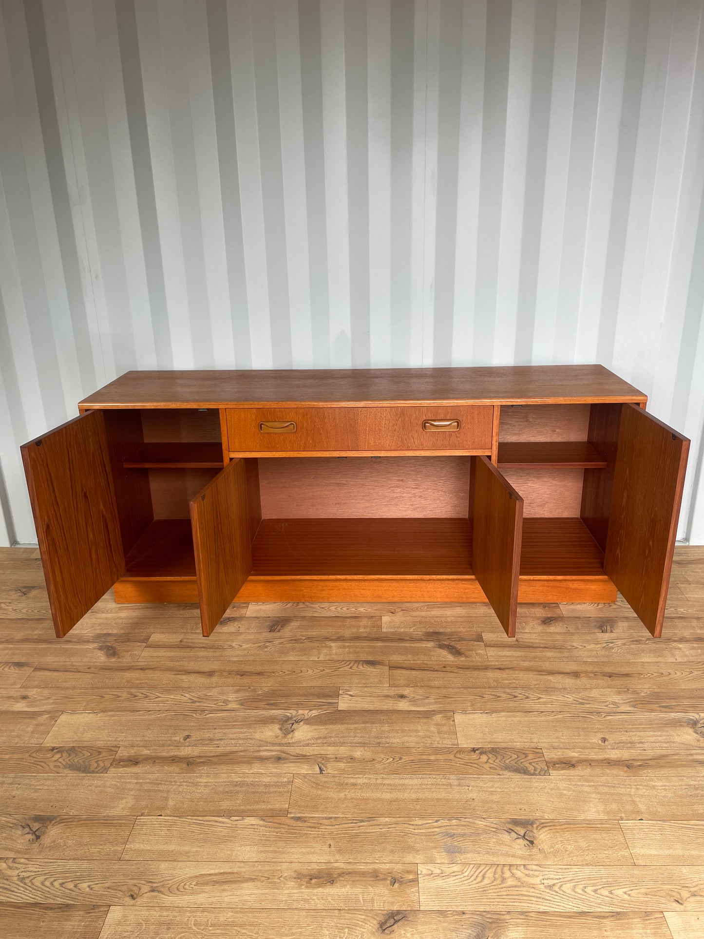 G Plan Mid-Century Sideboard - Teak Cabinet / Media Unit - UK Made
