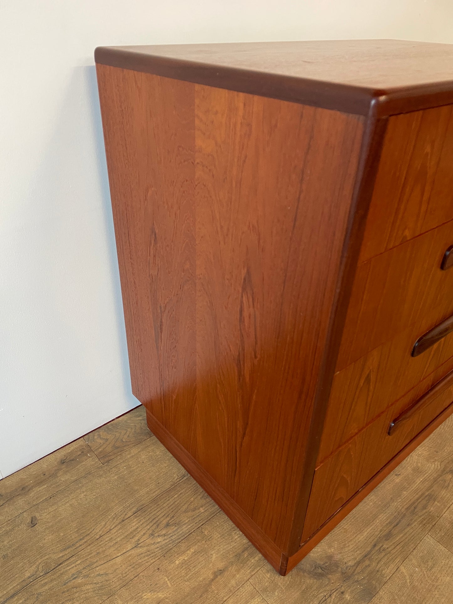 Mid-Century Teak G Plan 4-Drawer Chest | Vintage Fresco Bedroom Storage