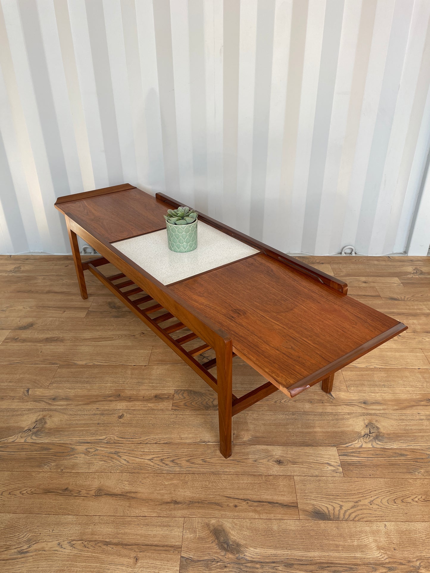Remploy Extending Teak Coffee Table - Mid-Century Vintage