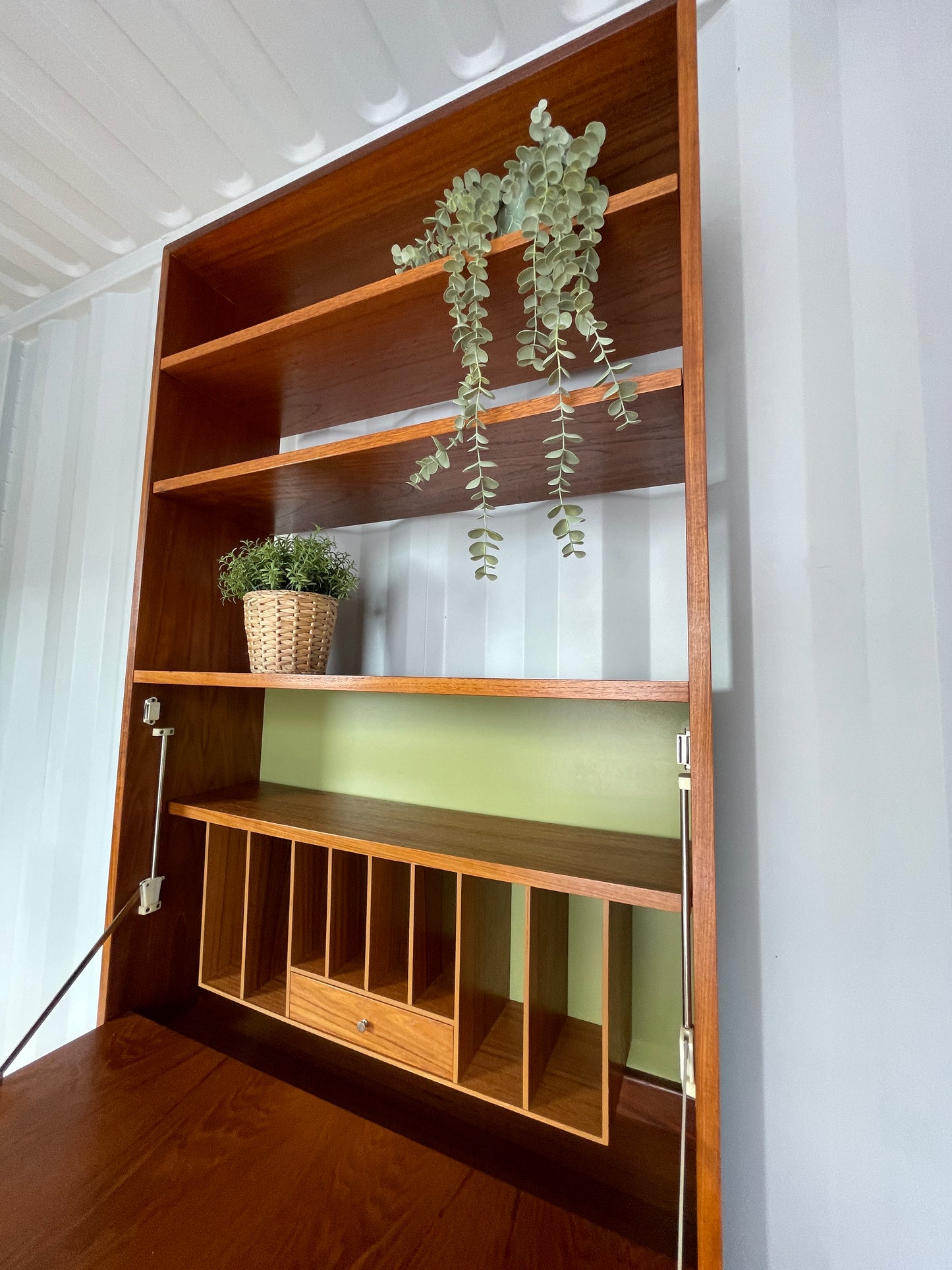 G Plan Bureau Book Case Cabinet Desk - Mid-Century
