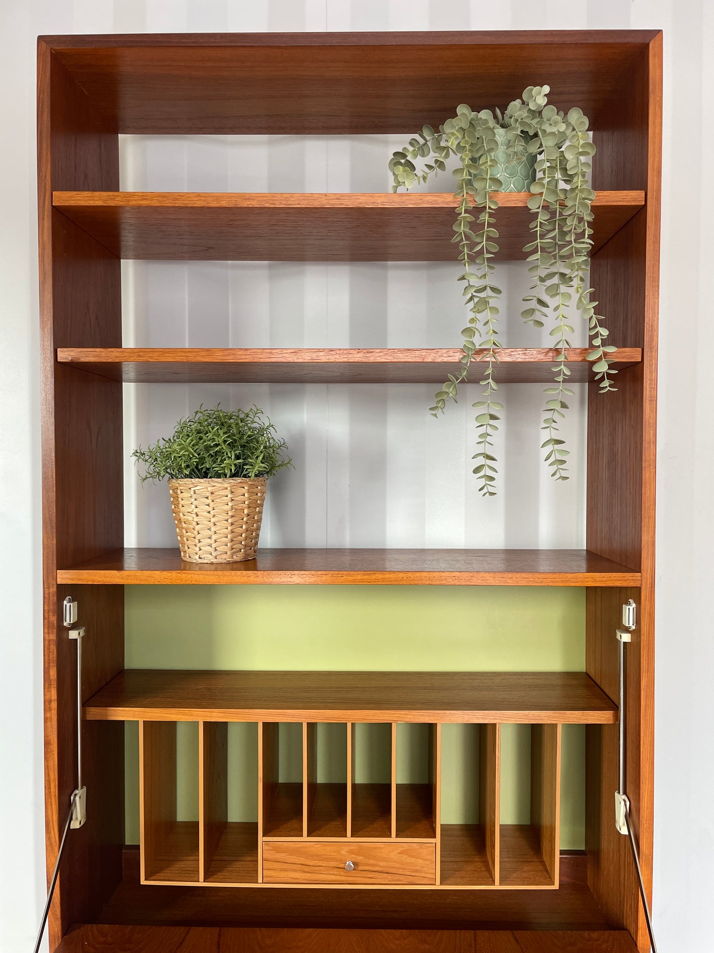 G Plan Bureau Book Case Cabinet Desk - Mid-Century