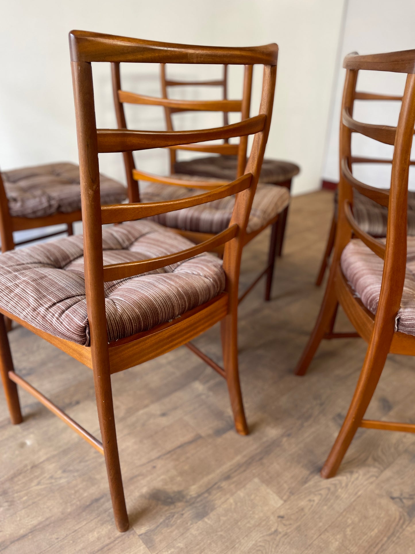 Set of 6 McIntosh Teak Mid-Century Dining Chairs | Vintage Scottish Design