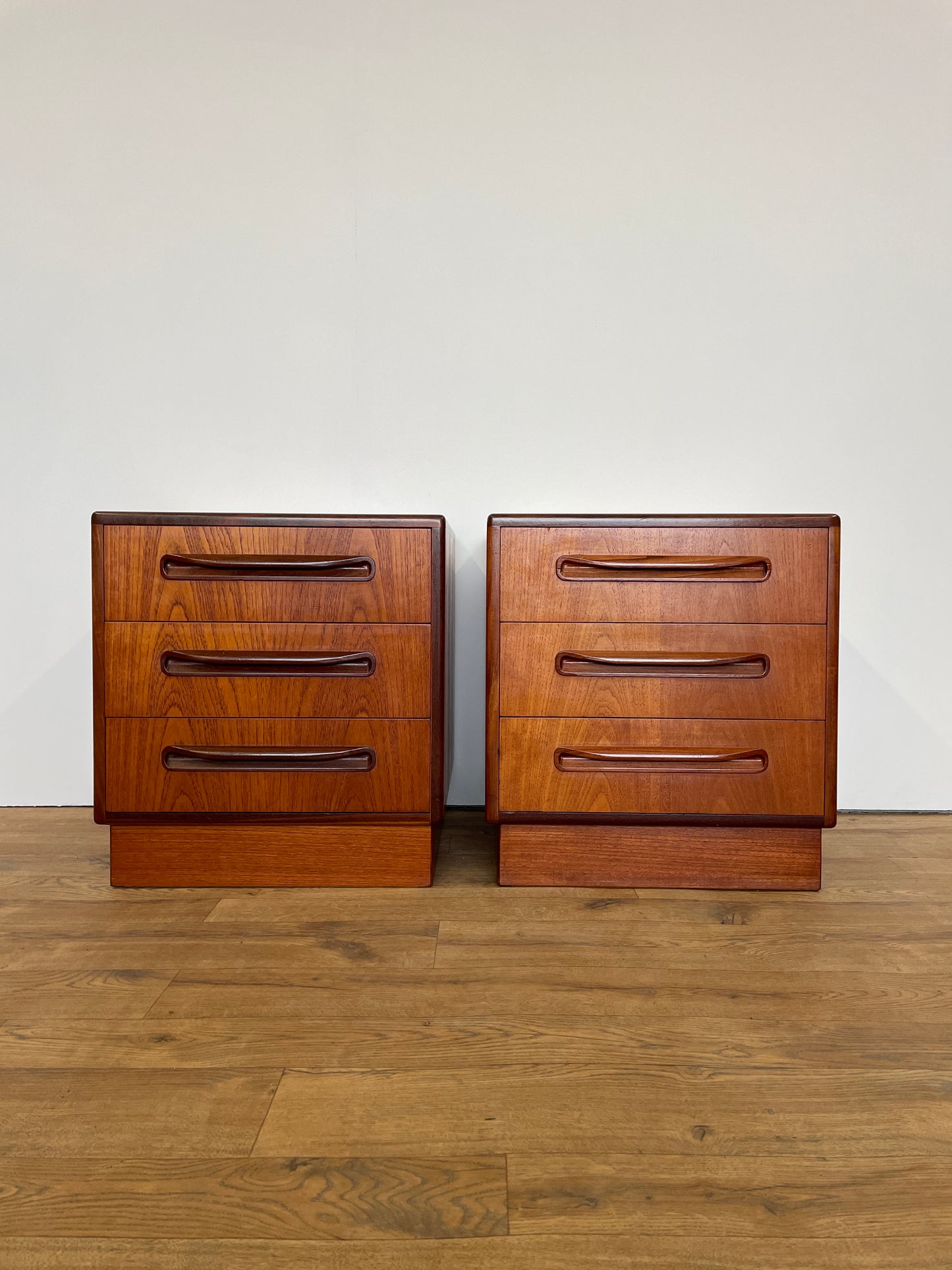Pair G Plan Bedsides Fresco Teak Mid-Century
