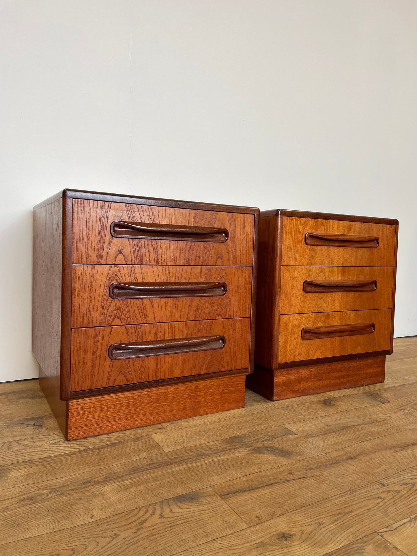 Pair G Plan Bedsides Fresco Teak Mid-Century