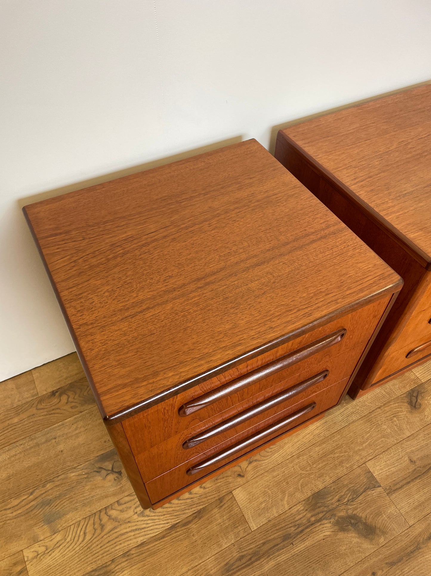Pair G Plan Bedsides Fresco Teak Mid-Century