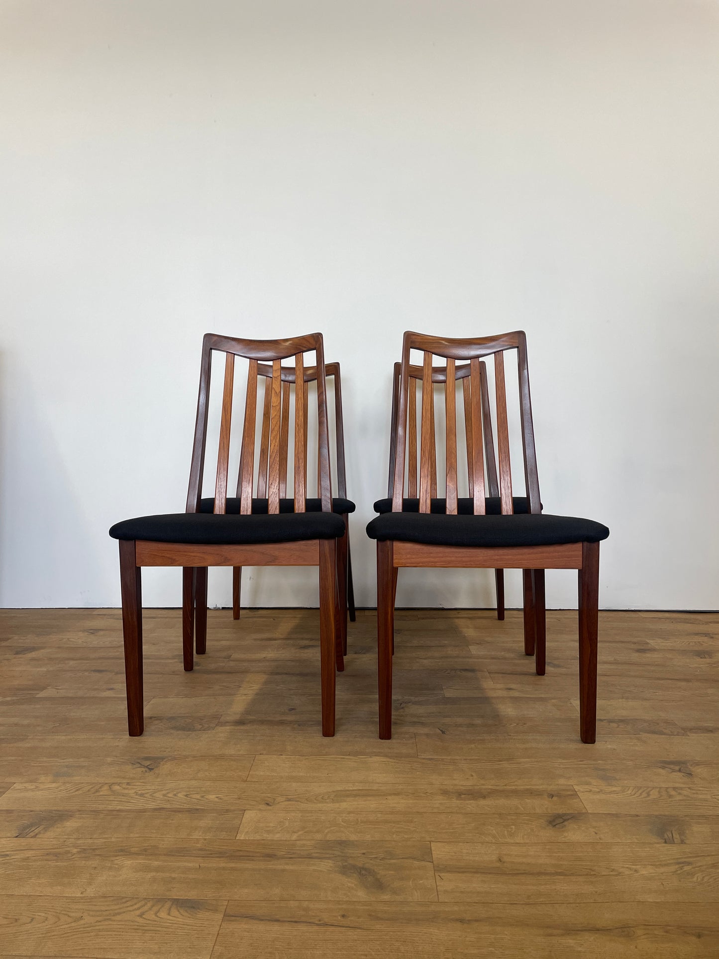 Set of 4 G Plan Dining Chairs Newly Re-Upholstered - Mid-Century