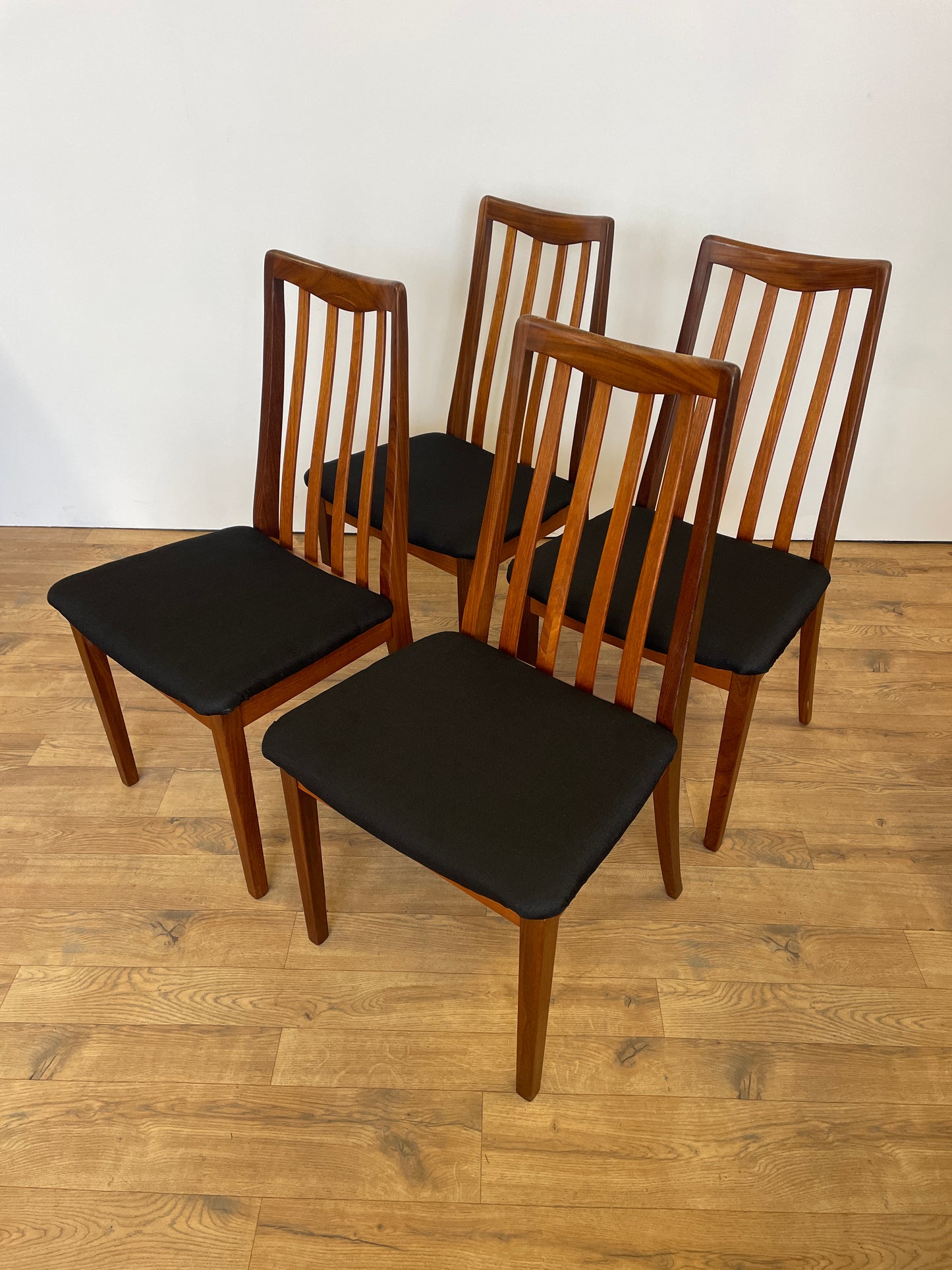 Set of 4 G Plan Dining Chairs Newly Re-Upholstered - Mid-Century