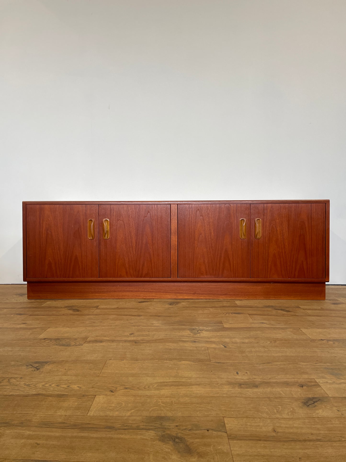 Long G Plan Cabinet Double Teak Mid-Century / TV Unit