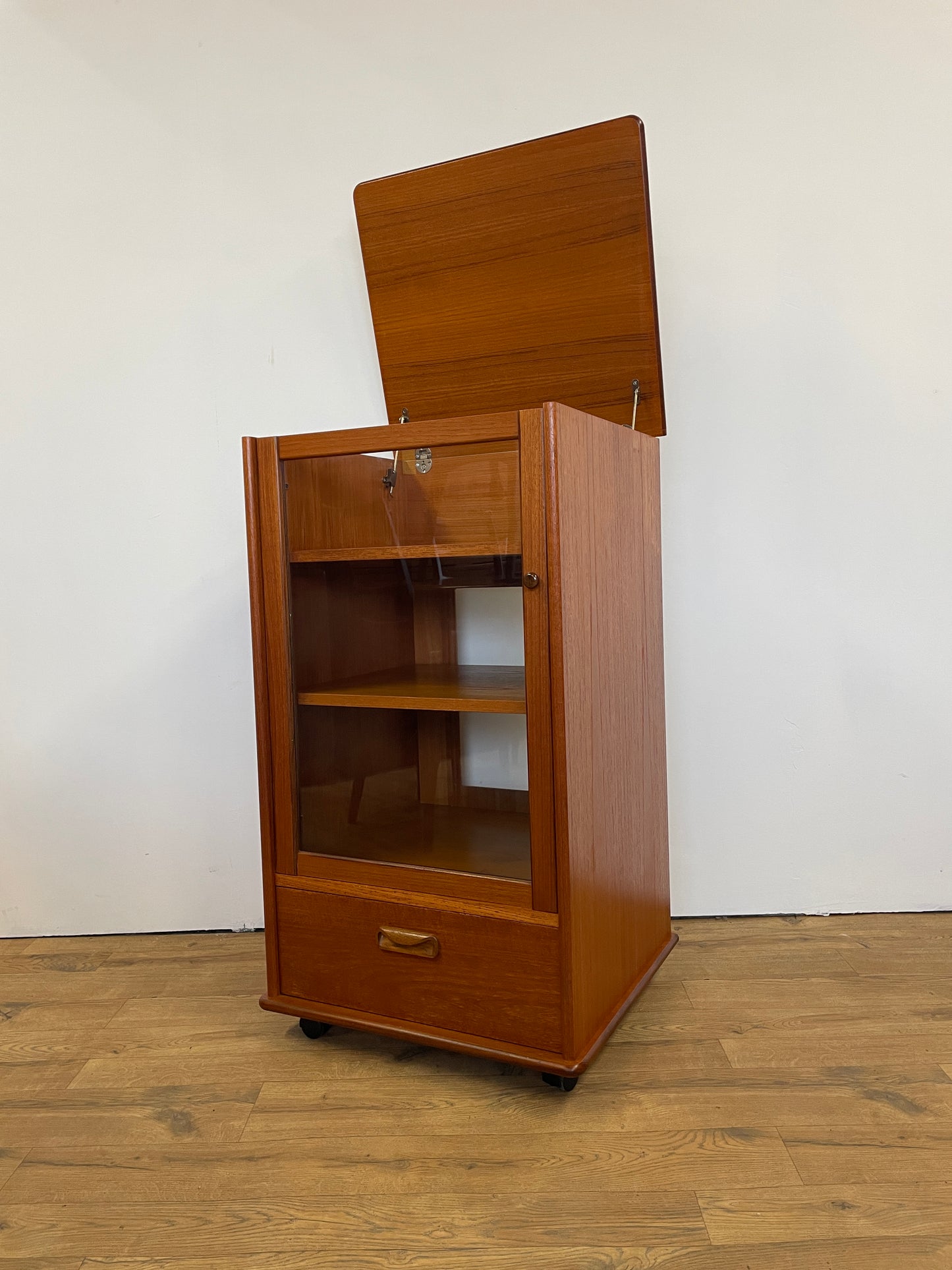 G Plan Vintage Record Media / Unit / Cabinet