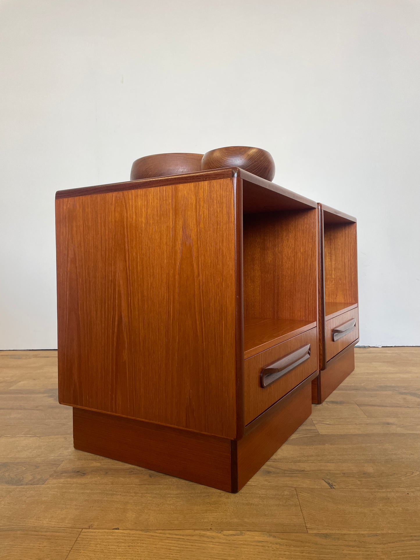 Pair G Plan Bedsides Mid-Century Teak