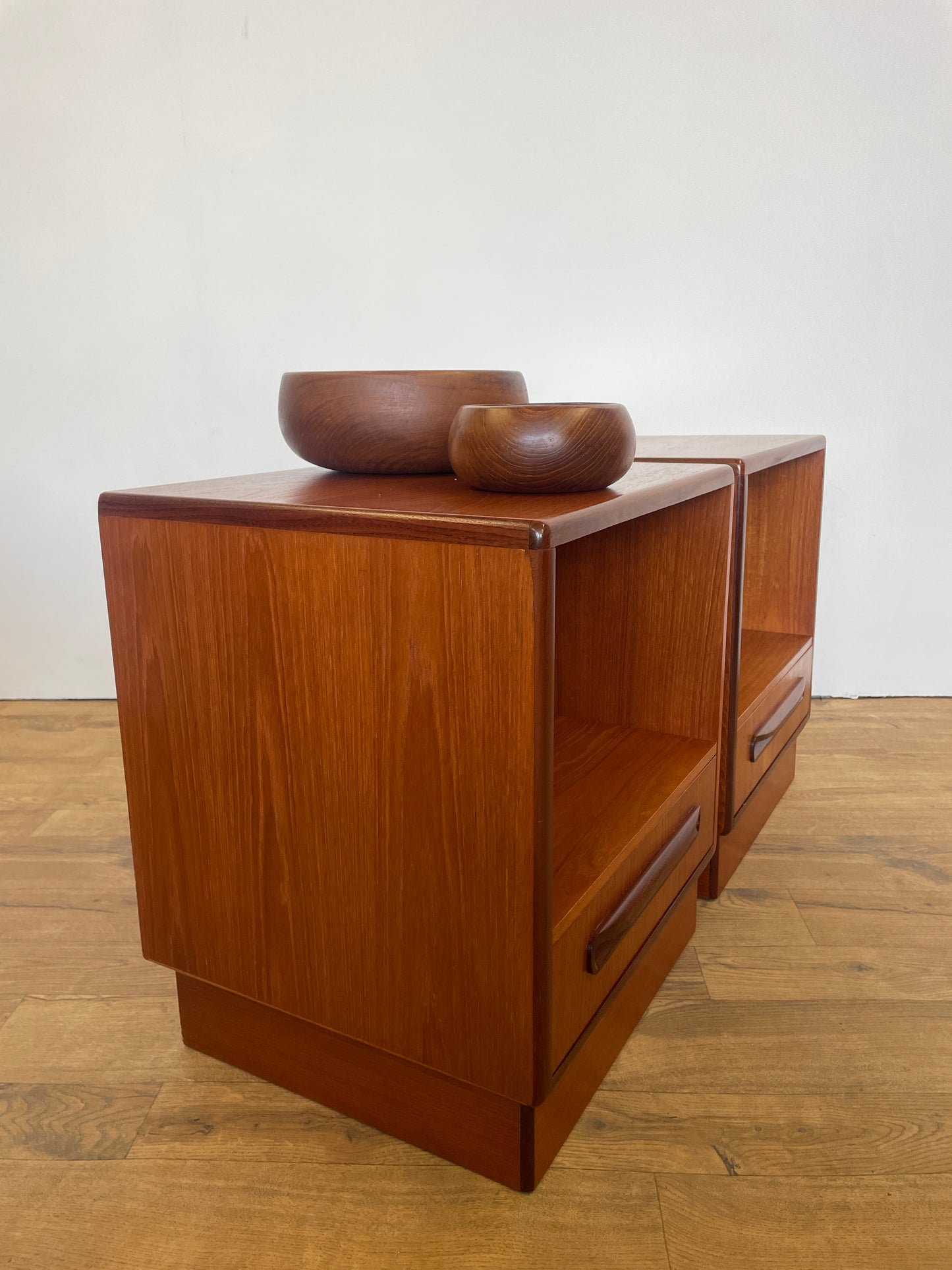 Pair G Plan Bedsides Mid-Century Teak