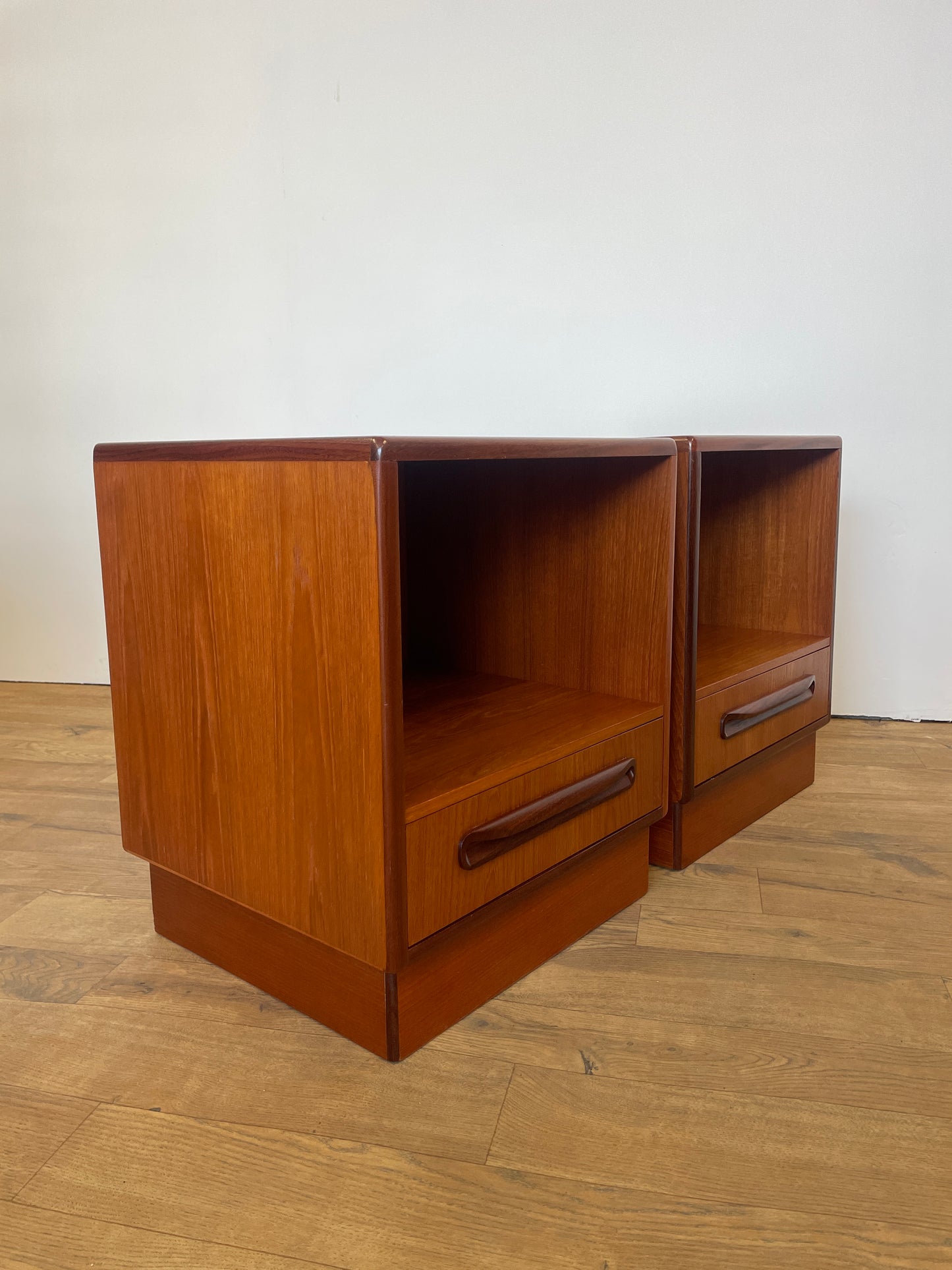Pair G Plan Bedsides Mid-Century Teak