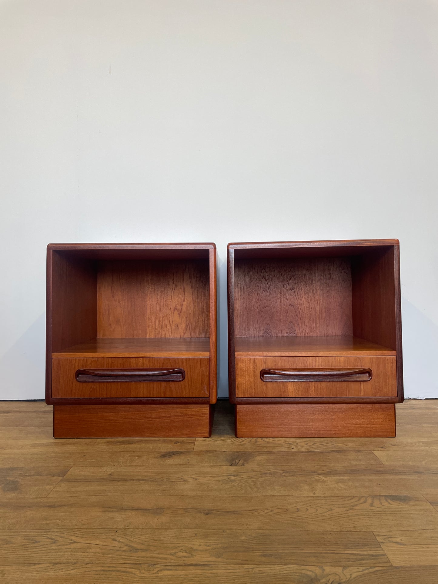 Pair G Plan Bedsides Mid-Century Teak