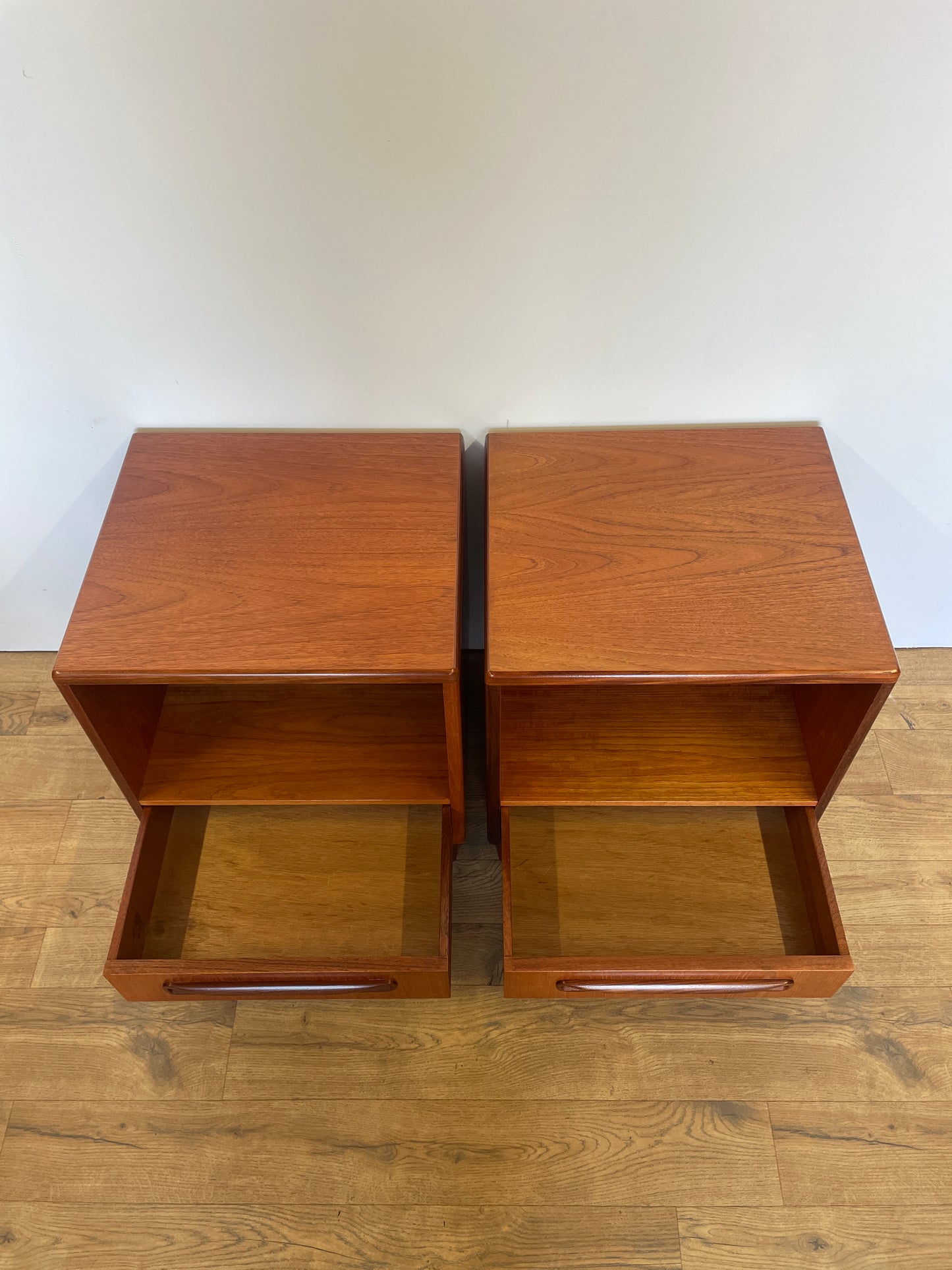 Pair G Plan Bedsides Mid-Century Teak