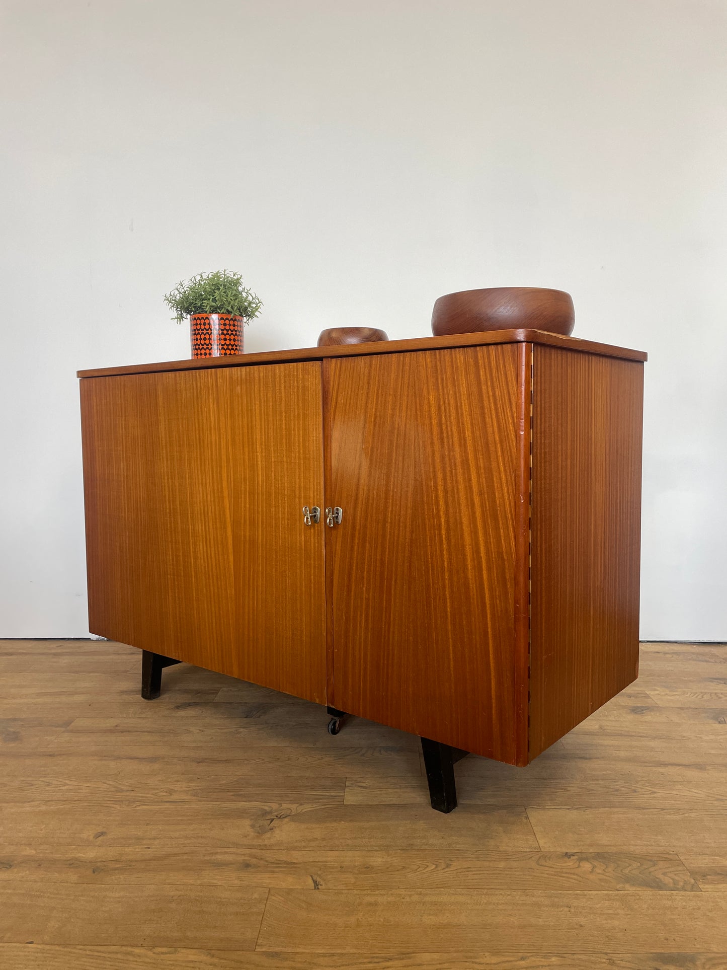Mid-Century Metamorphic Teak Home Office Desk