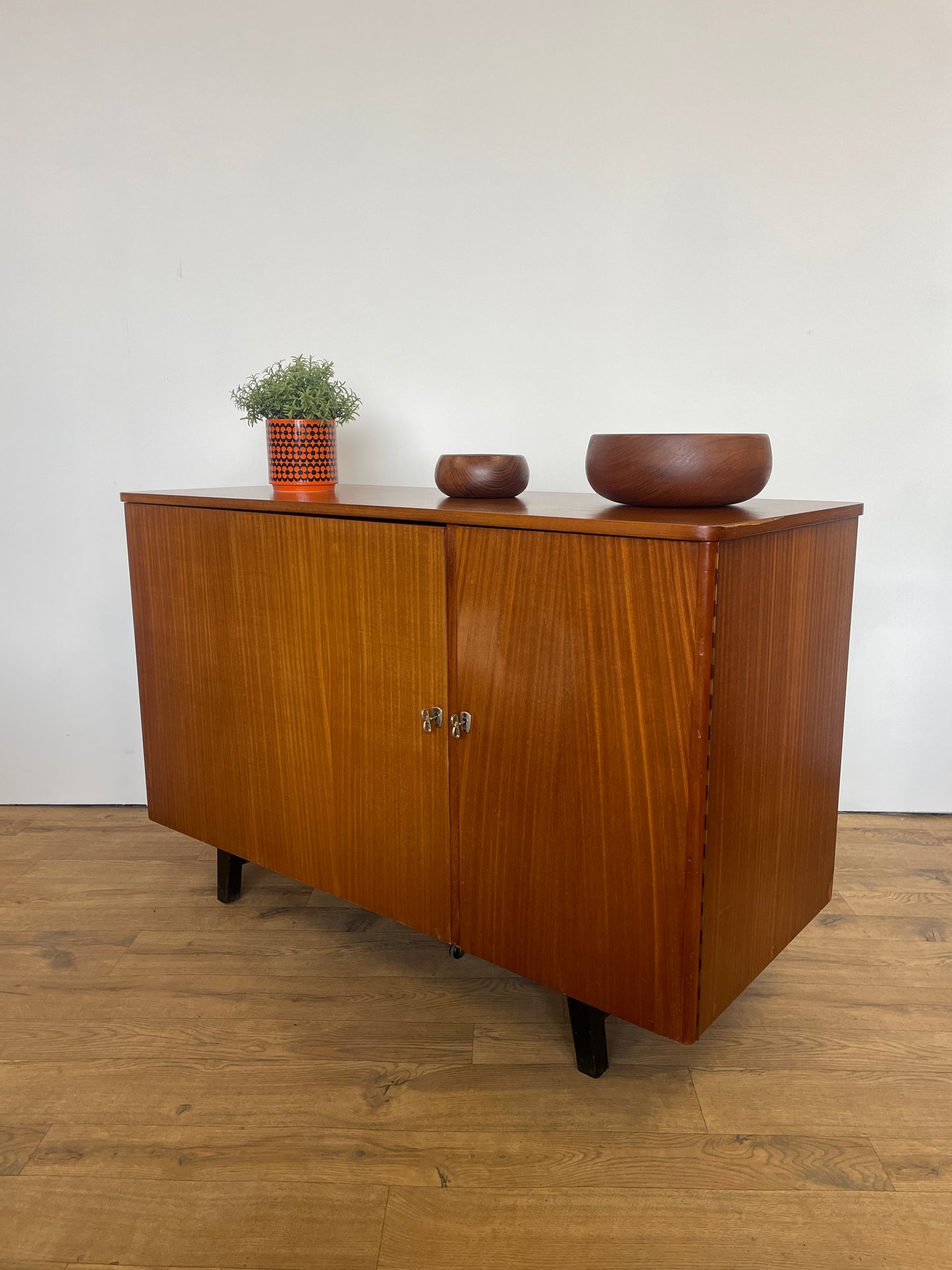 Mid-Century Metamorphic Teak Home Office Desk