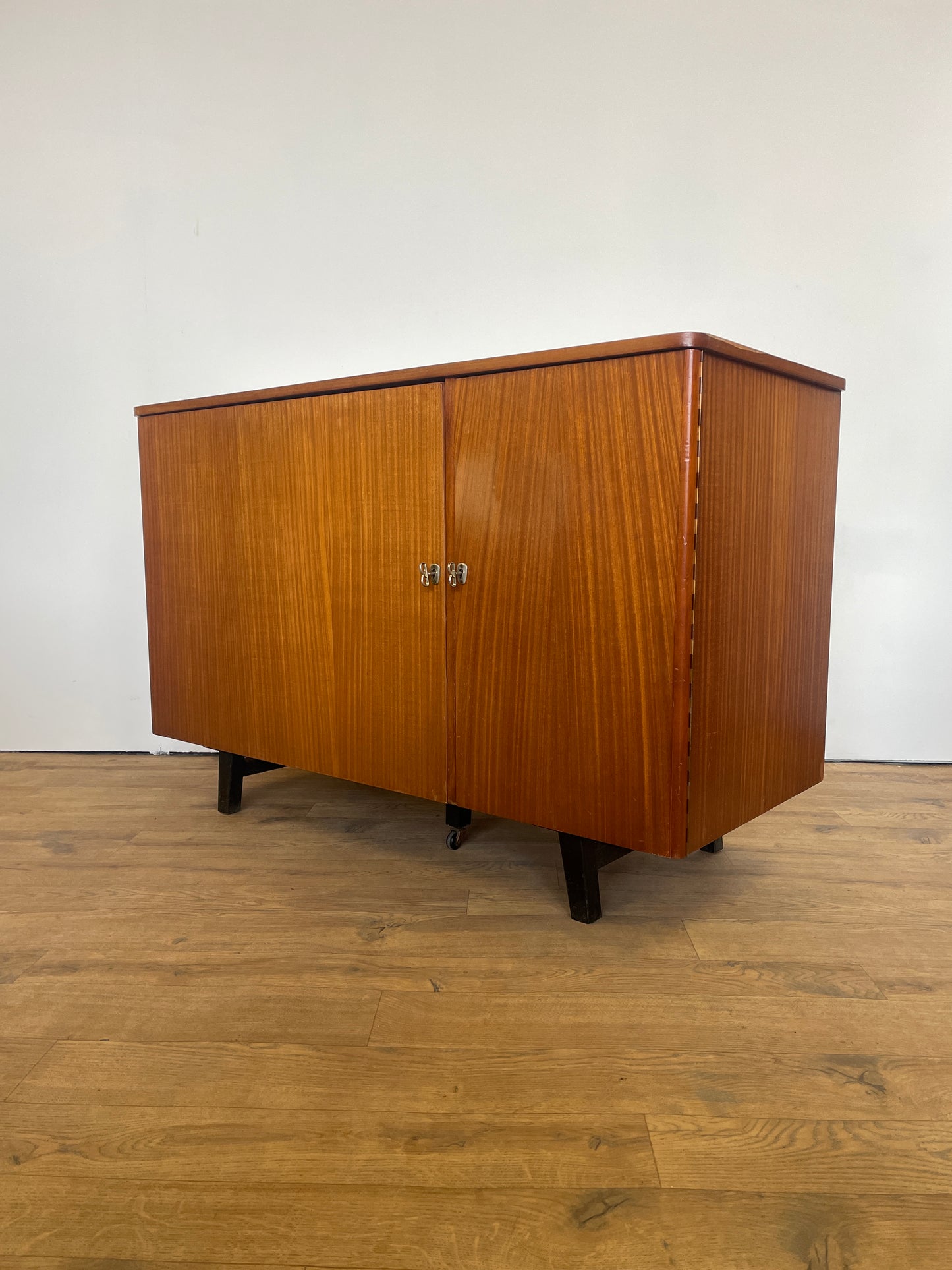 Mid-Century Metamorphic Teak Home Office Desk