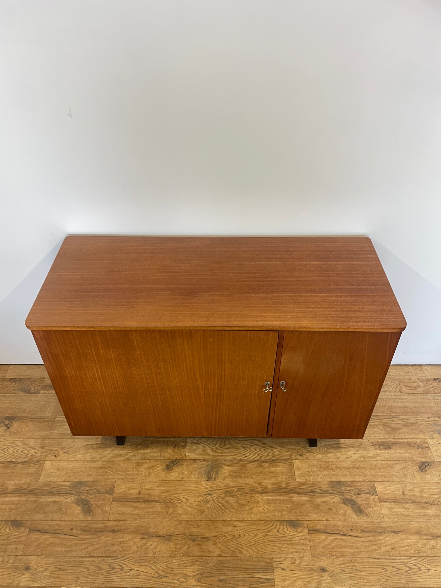 Mid-Century Metamorphic Teak Home Office Desk