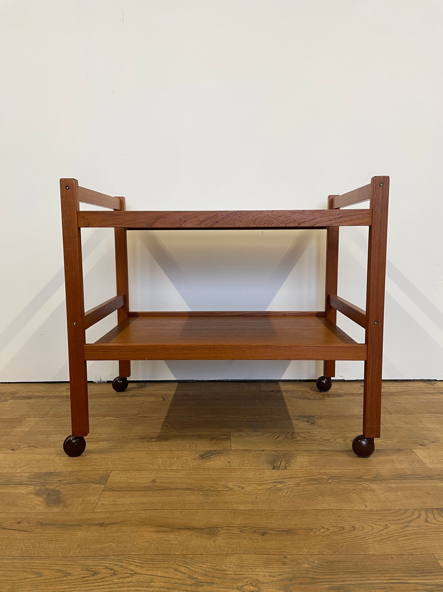 Vintage Danish Drinks Trolley - Teak