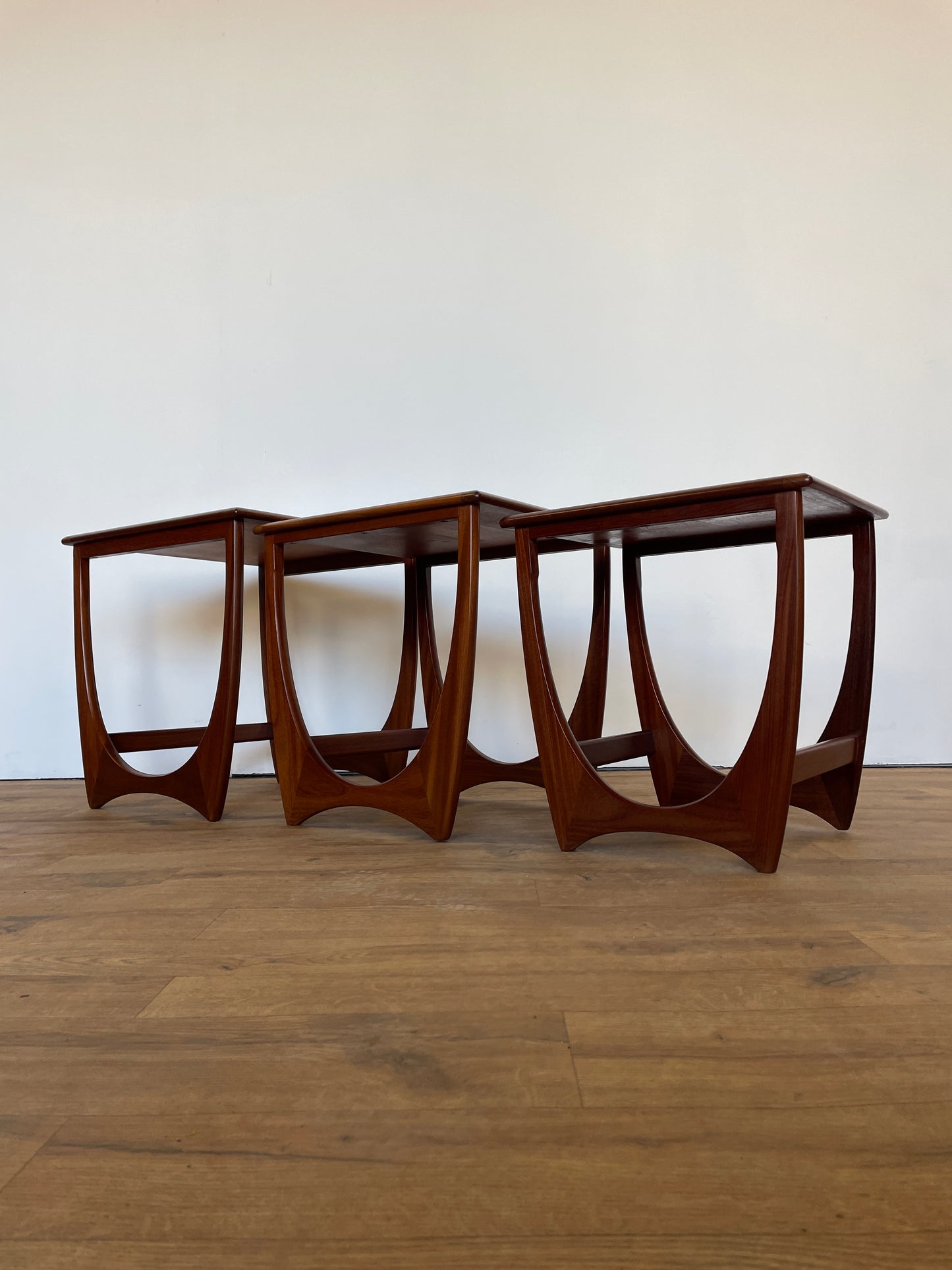 G Plan Nest of Tables Teak Mid-Century Vintage Side Home Furniture Retro