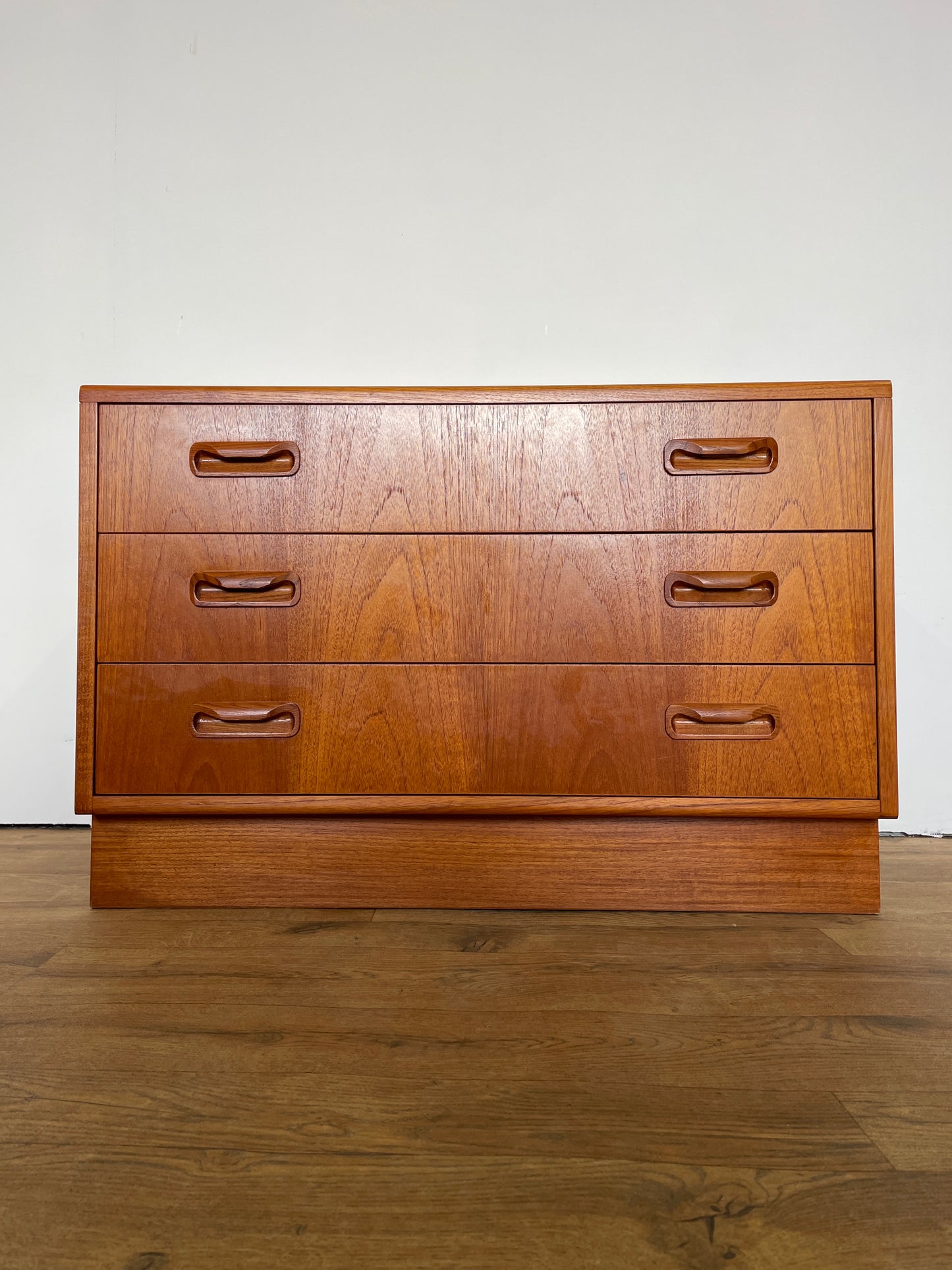 G Plan Chest of Drawers Fresco Mid-Century Teak 3 Drawer