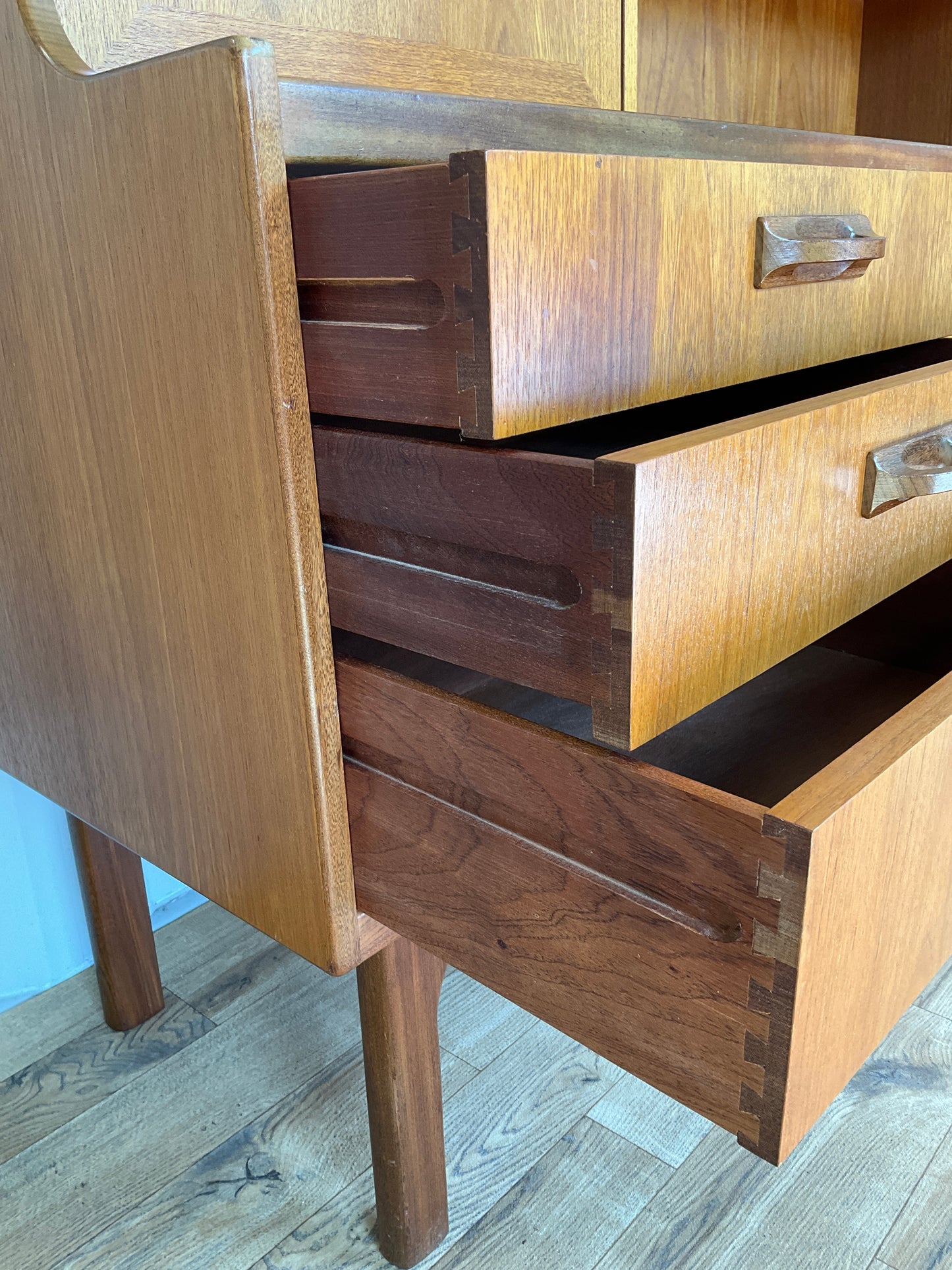 G Plan Highboard Teak - Mid-Century Sierra Range