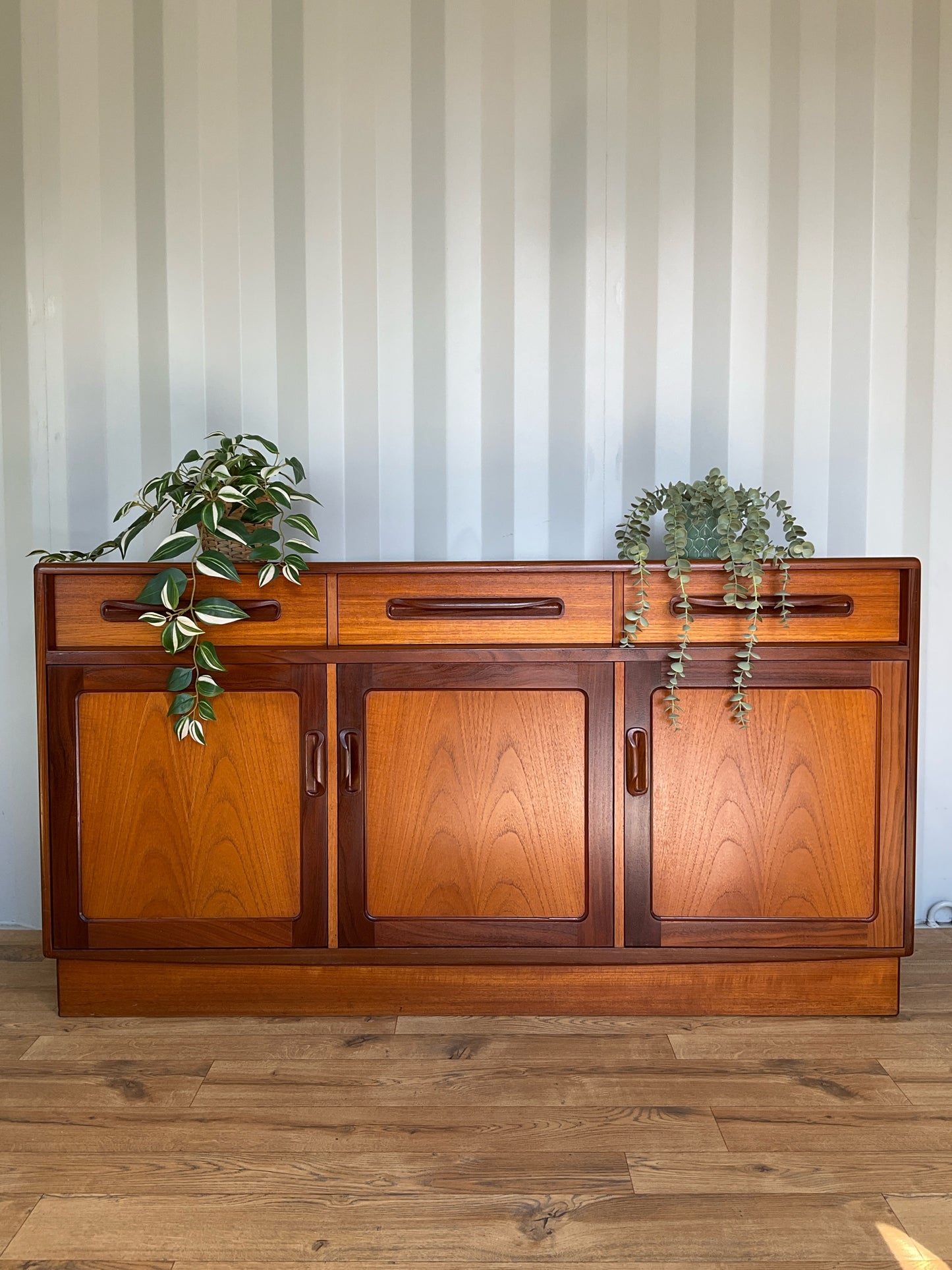 G Plan Mid-Century Sideboard - Teak Media Cabinet Unit