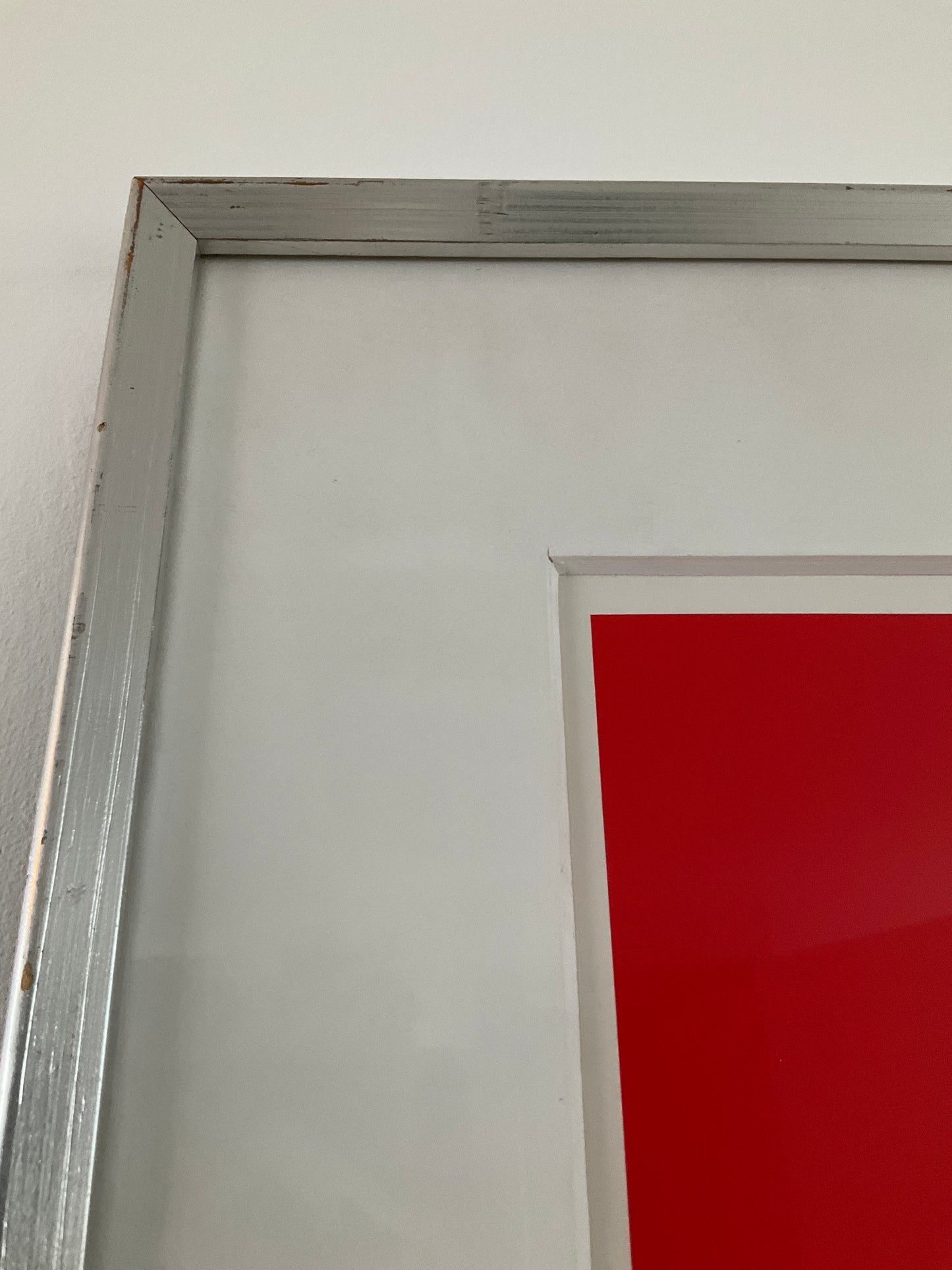 Per Arnoldi Print Limited Edition Signed No. 1172/1200 – Danish Modern Abstract Geometric Art – Framed 69cm x 58cm