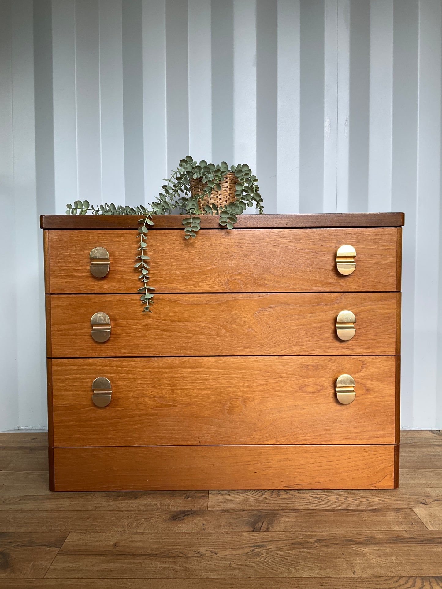 Stag Chest of Drawers Mid-Century Teak