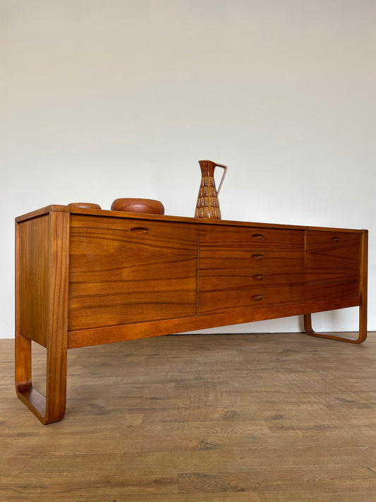 Gunther Hoffstead Mid-Century Teak Sideboard for Uniflex – Rare Vintage
