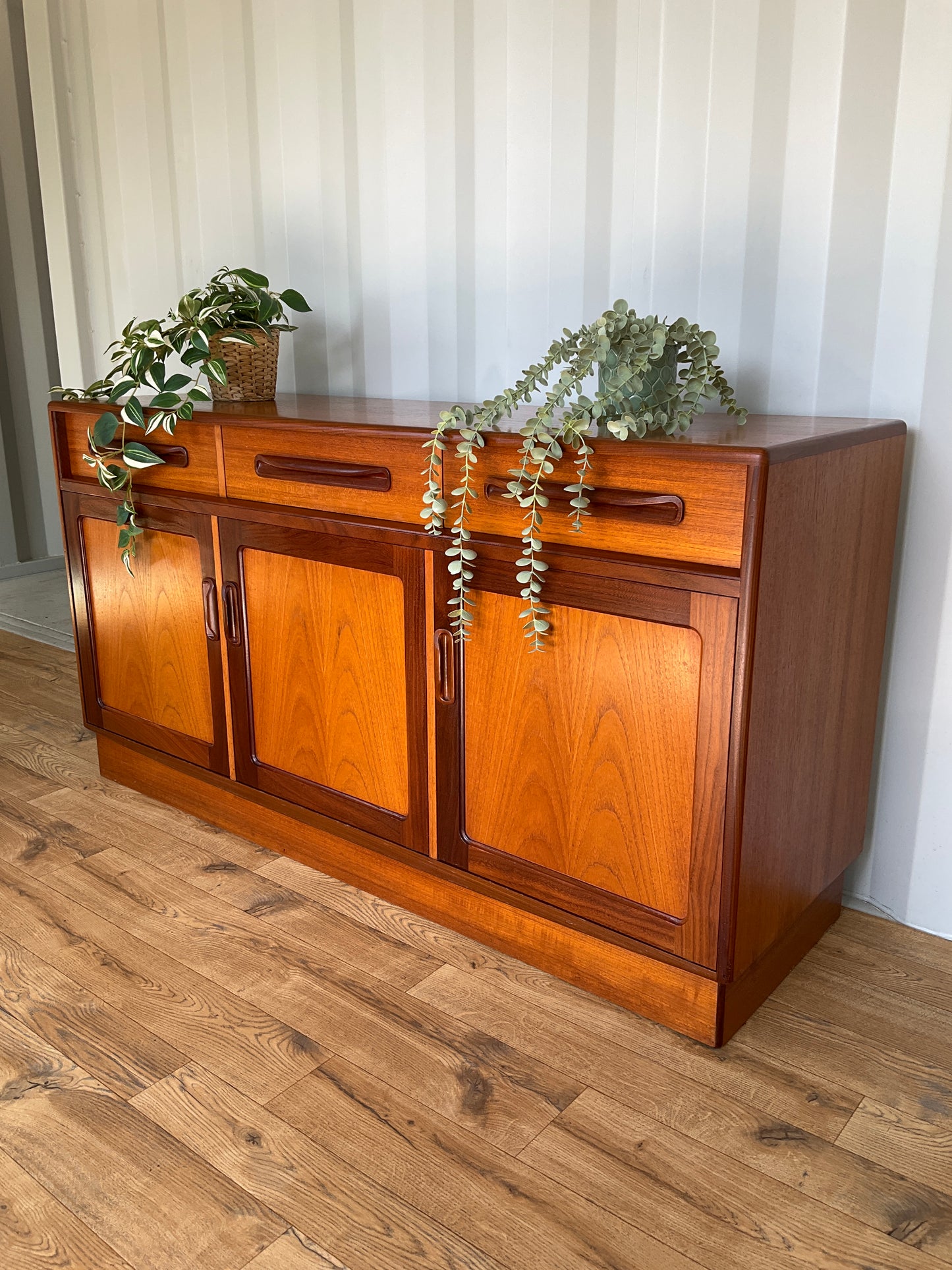 G Plan Mid-Century Sideboard - Teak Media Cabinet Unit
