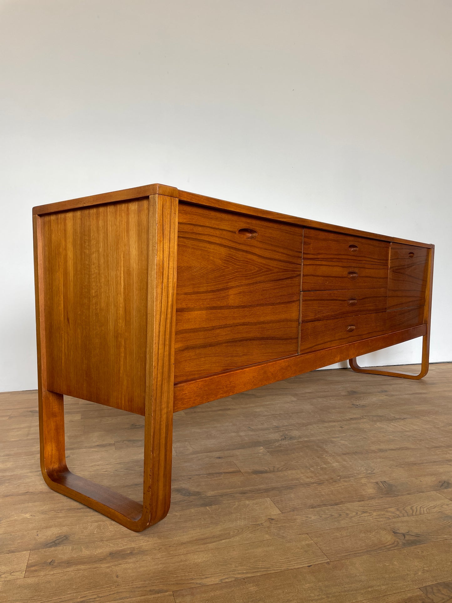 Gunther Hoffstead Mid-Century Teak Sideboard for Uniflex – Rare Vintage