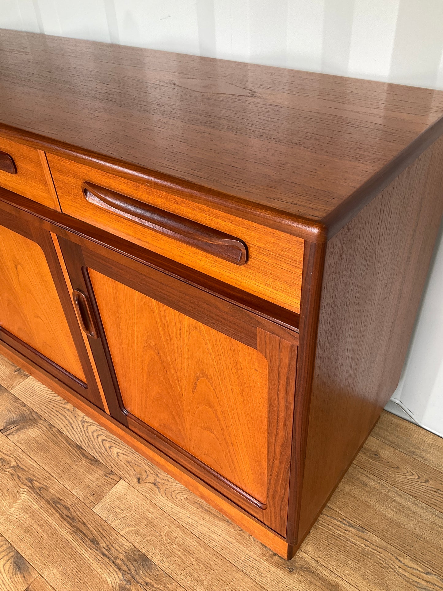 G Plan Mid-Century Sideboard - Teak Media Cabinet Unit
