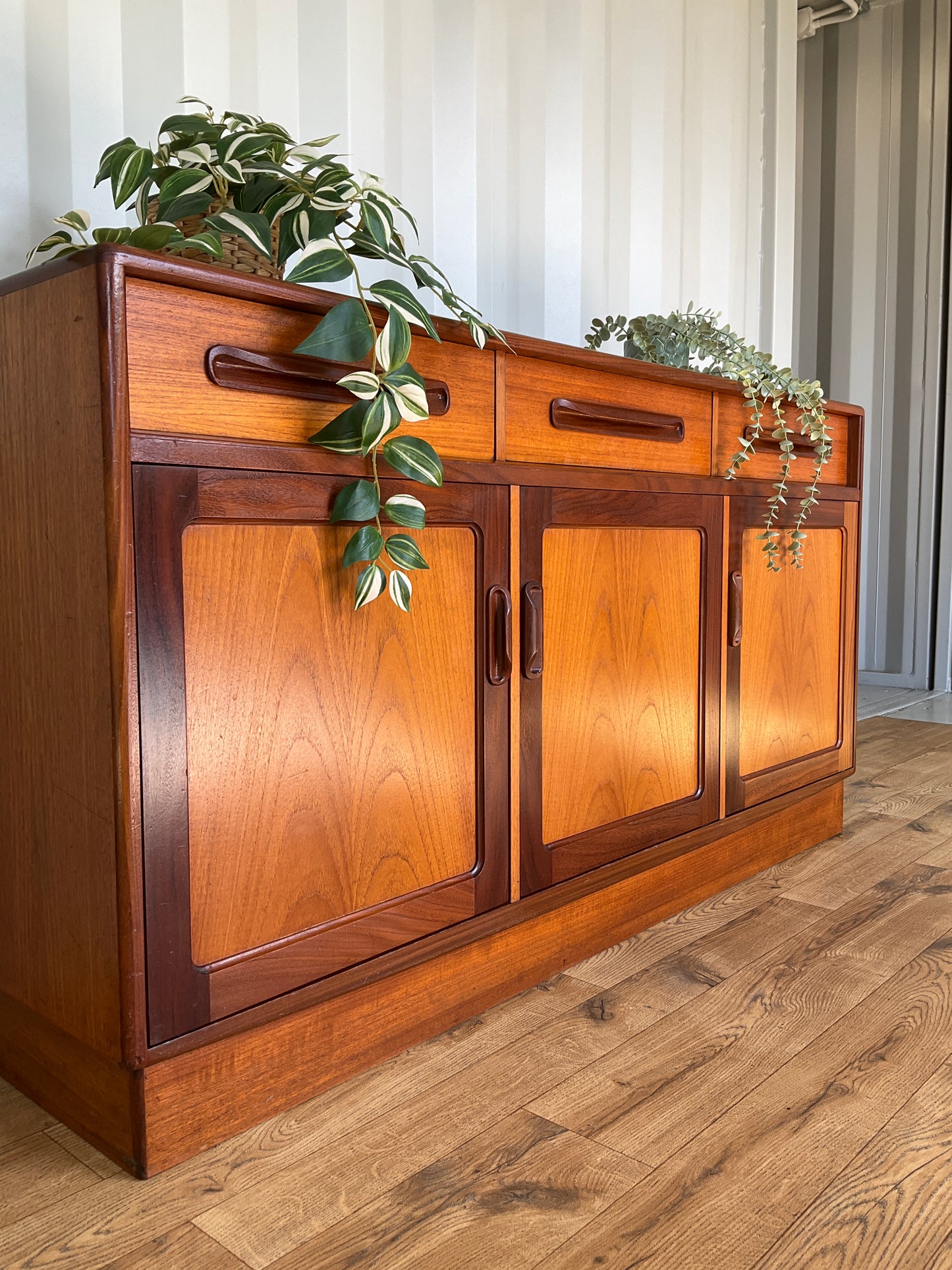 G Plan Mid-Century Sideboard - Teak Media Cabinet Unit