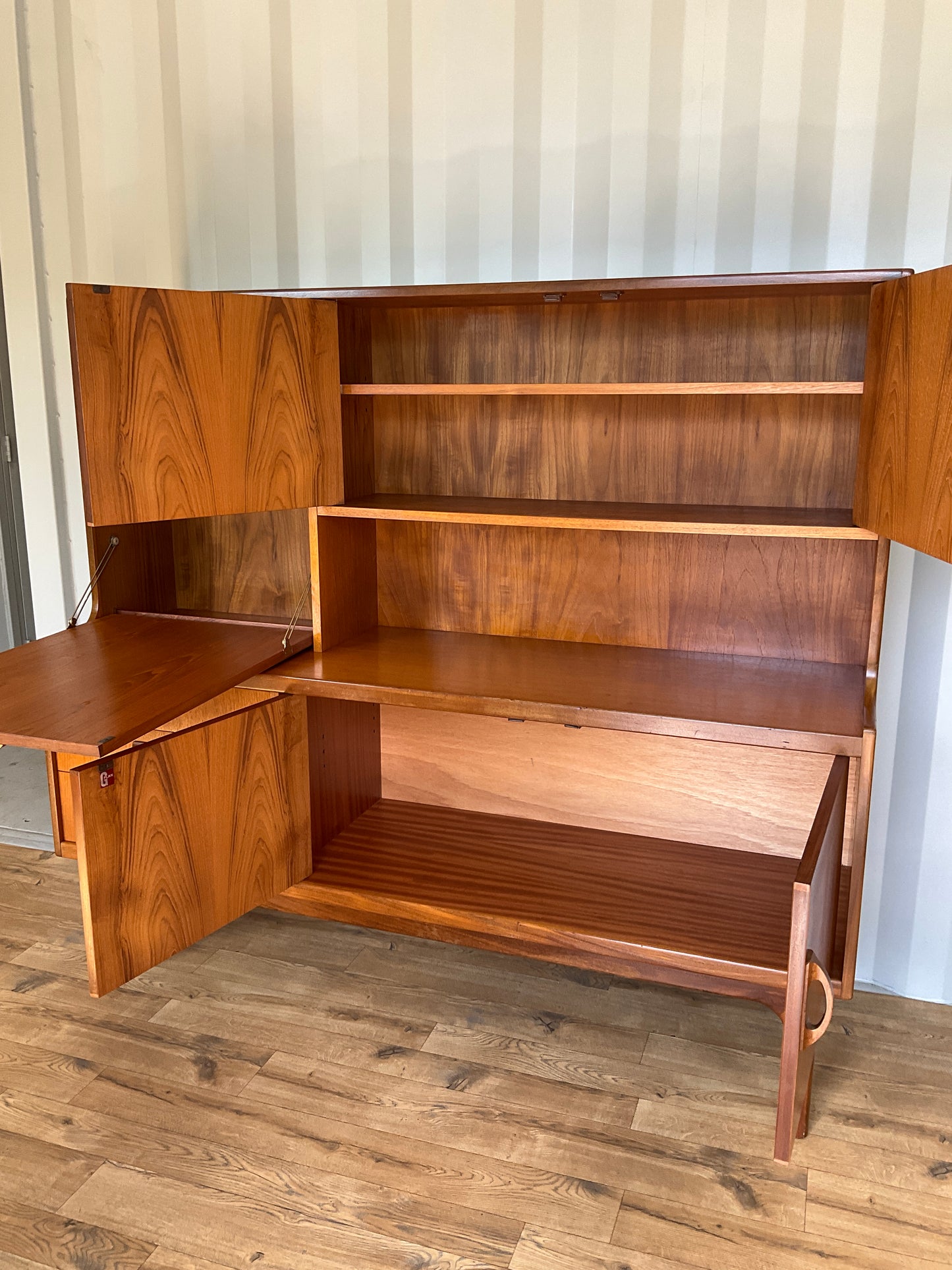 G Plan Highboard Teak - Mid-Century Sierra Range