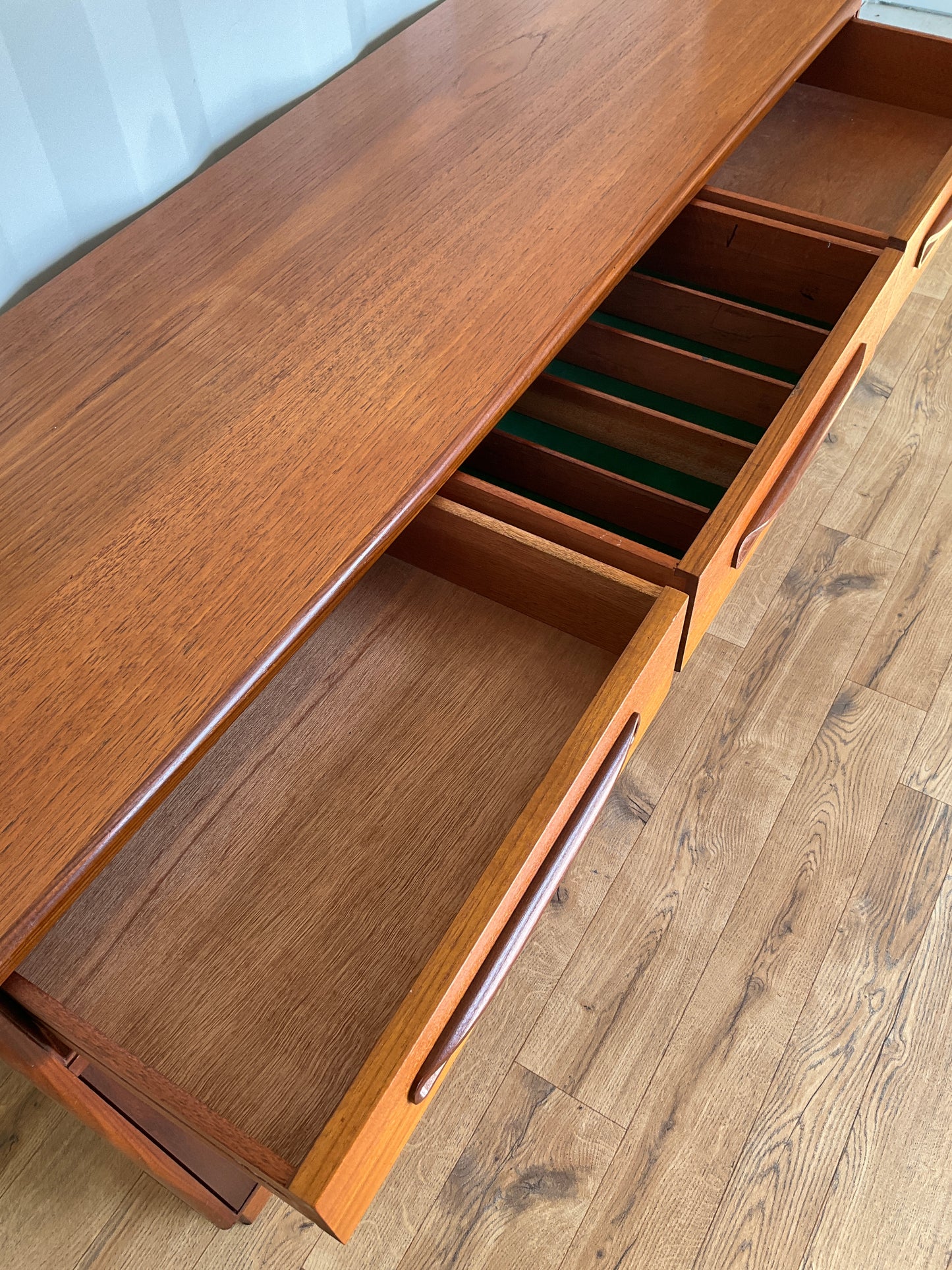 G Plan Mid-Century Sideboard - Teak Media Cabinet Unit