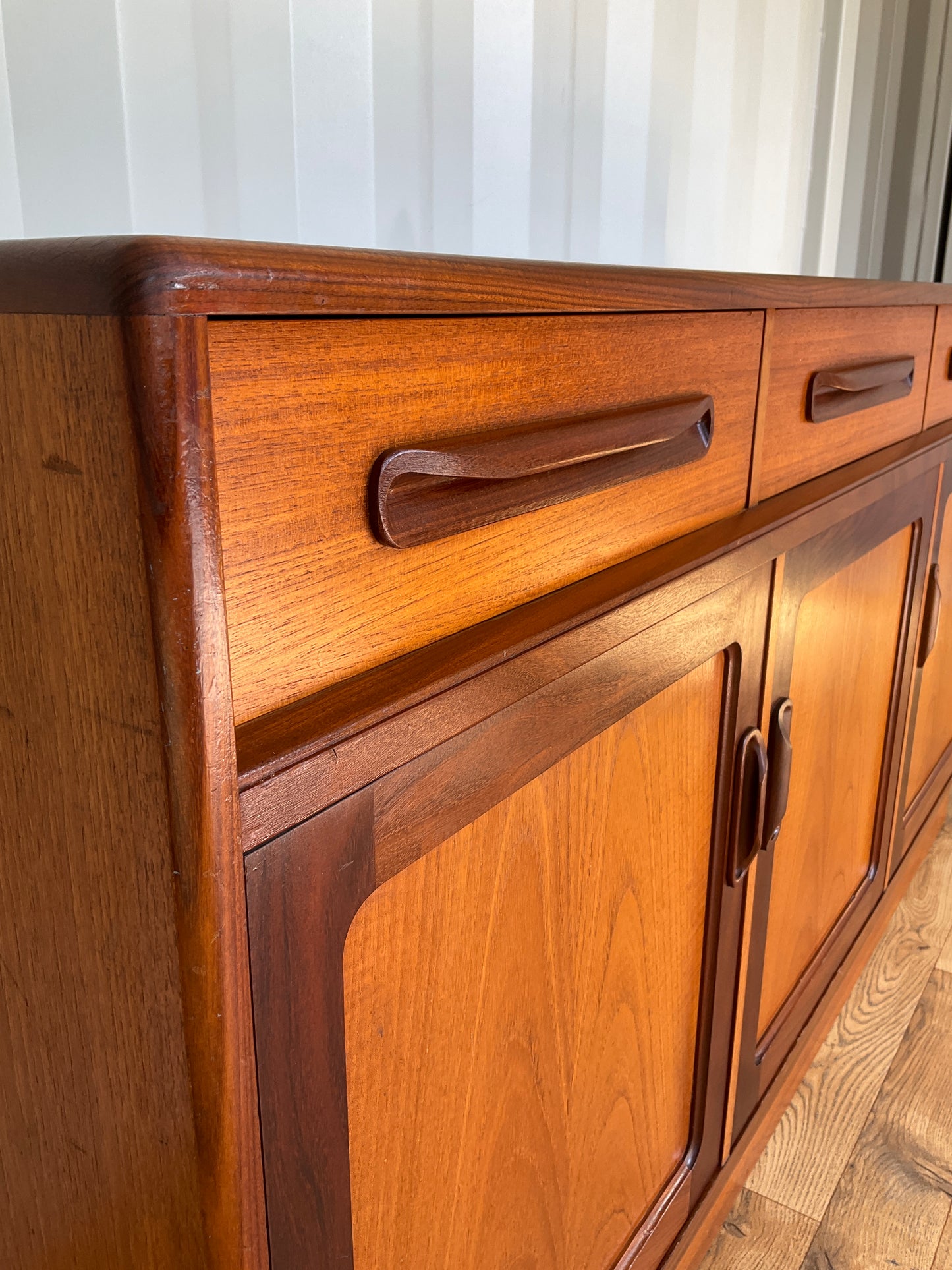 G Plan Mid-Century Sideboard - Teak Media Cabinet Unit