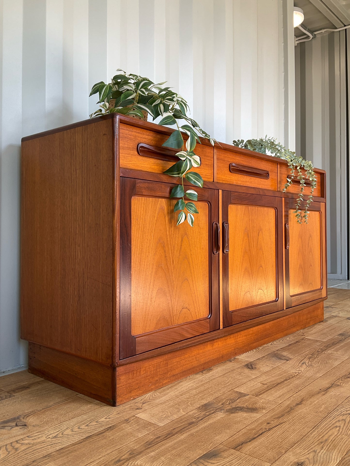 G Plan Mid-Century Sideboard - Teak Media Cabinet Unit