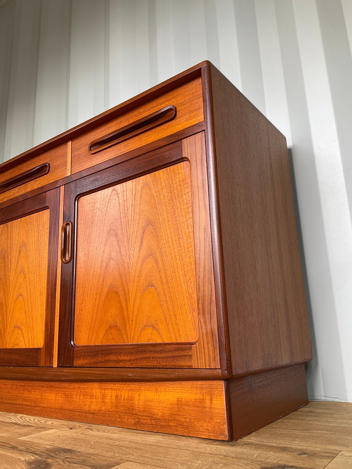 G Plan Mid-Century Sideboard - Teak Media Cabinet Unit