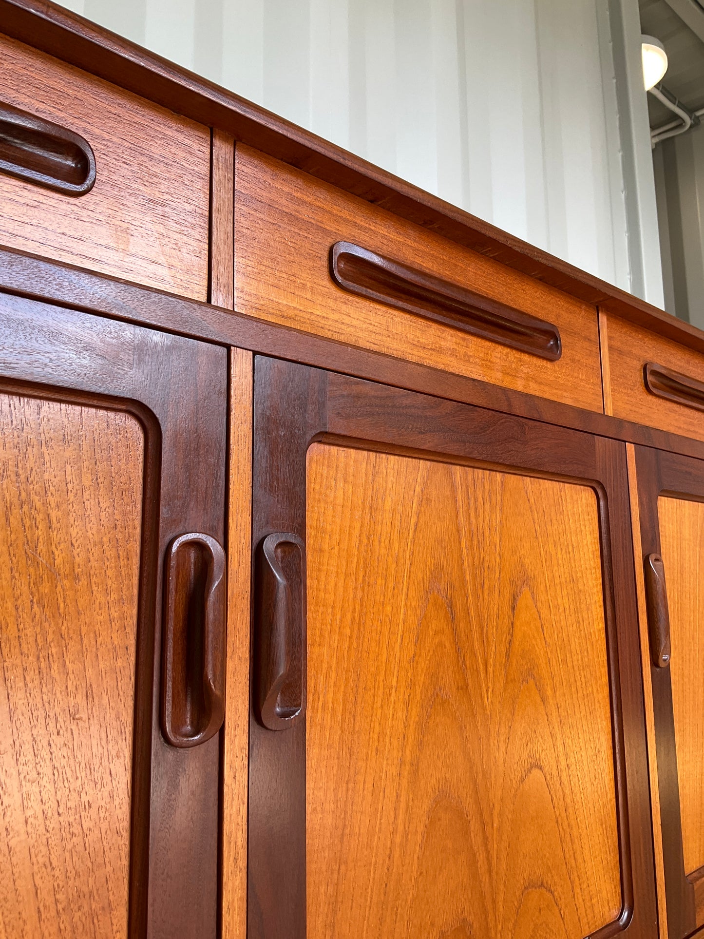 G Plan Mid-Century Sideboard - Teak Media Cabinet Unit