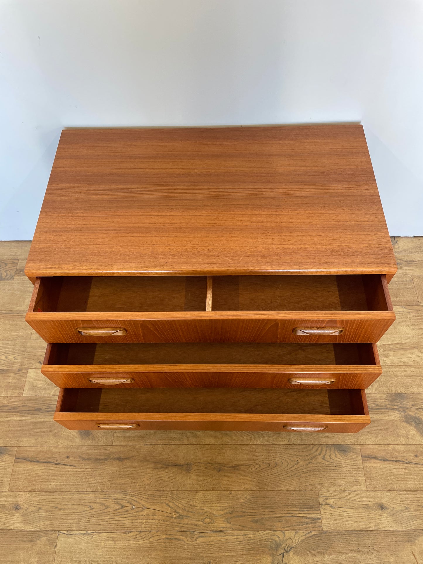 G Plan Chest of Drawers Teak Fresco Range - Mid-Century 3 Drawer