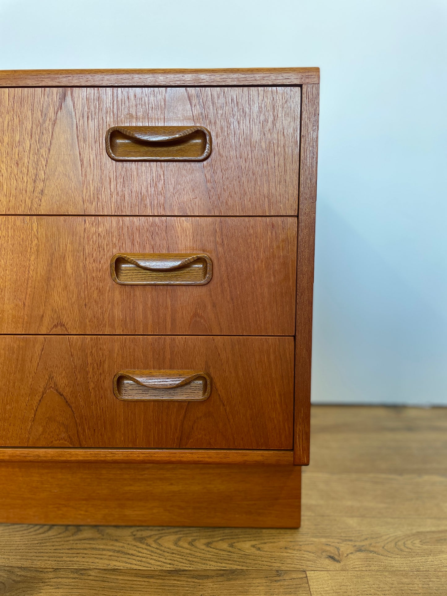G Plan Chest of Drawers Teak Fresco Range - Mid-Century 3 Drawer