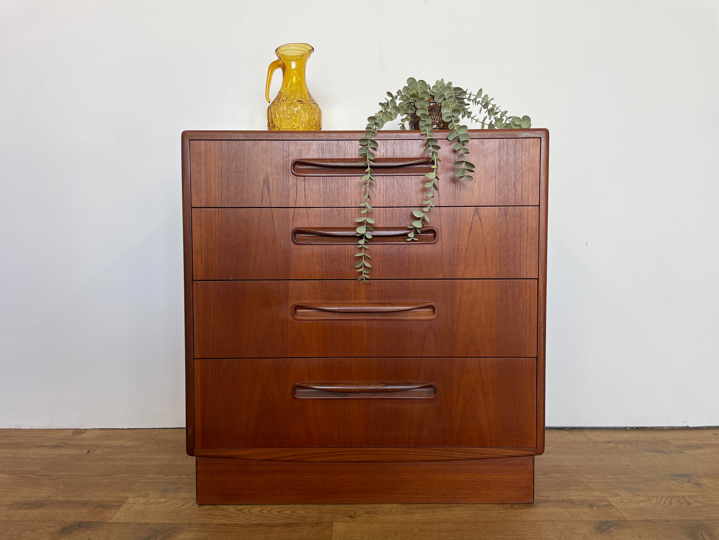 G Plan Mid Century Teak Chest of Drawers – Vintage Danish Style Storage