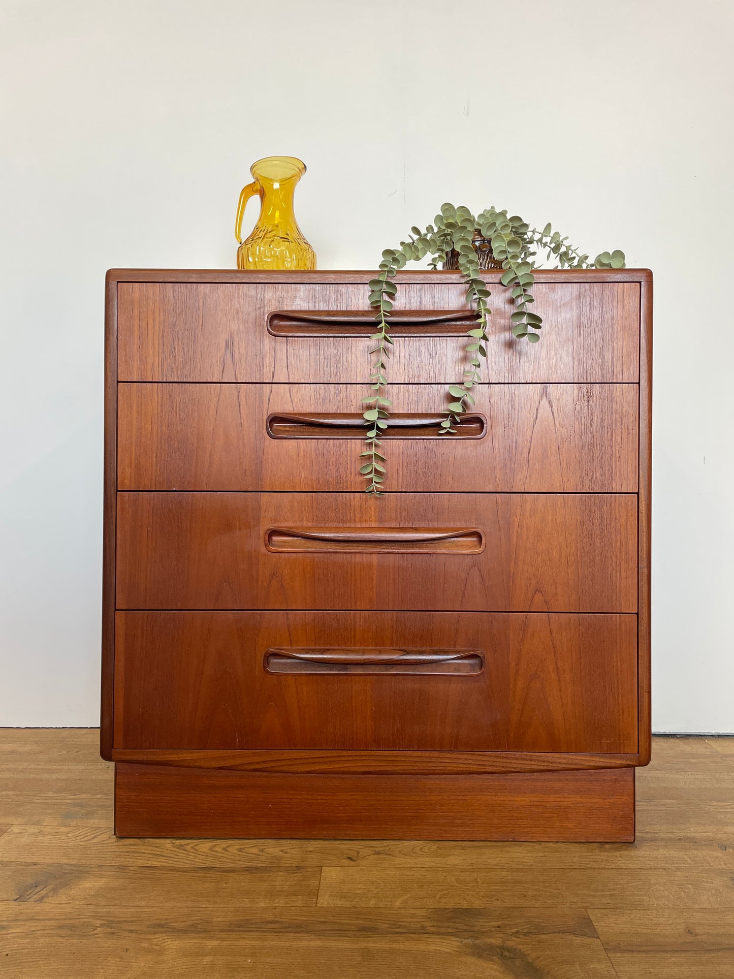 G Plan Mid Century Teak Chest of Drawers – Vintage Danish Style Storage