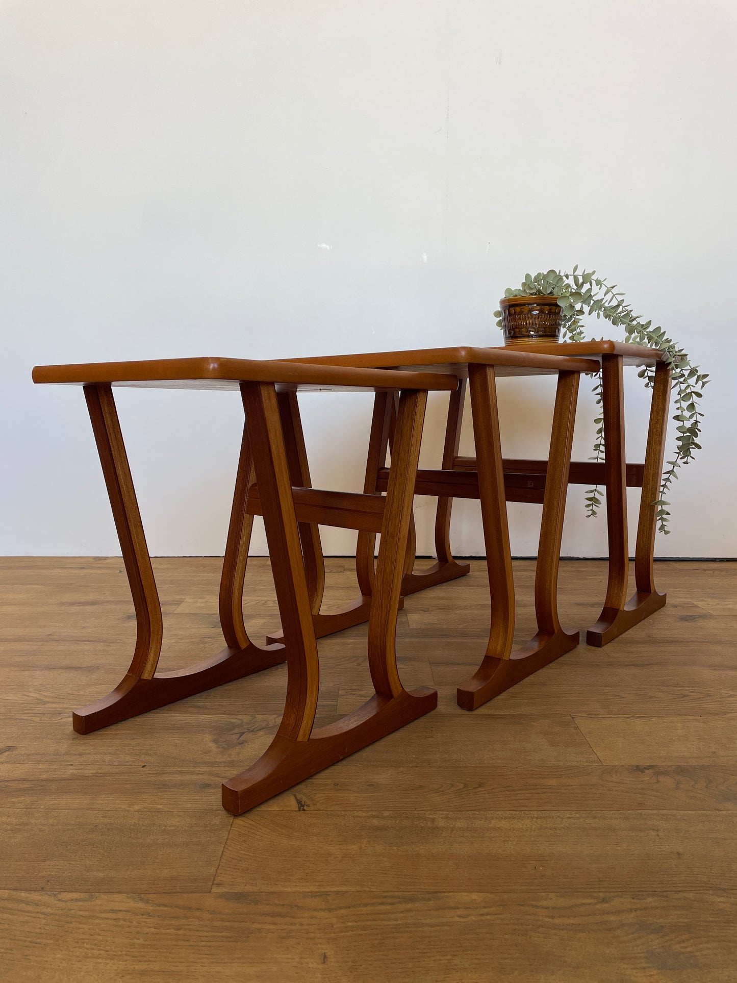 Nathan Nest of Tables Teak - Mid-Century / Vintage / Side Table / Home / Furniture / Retro